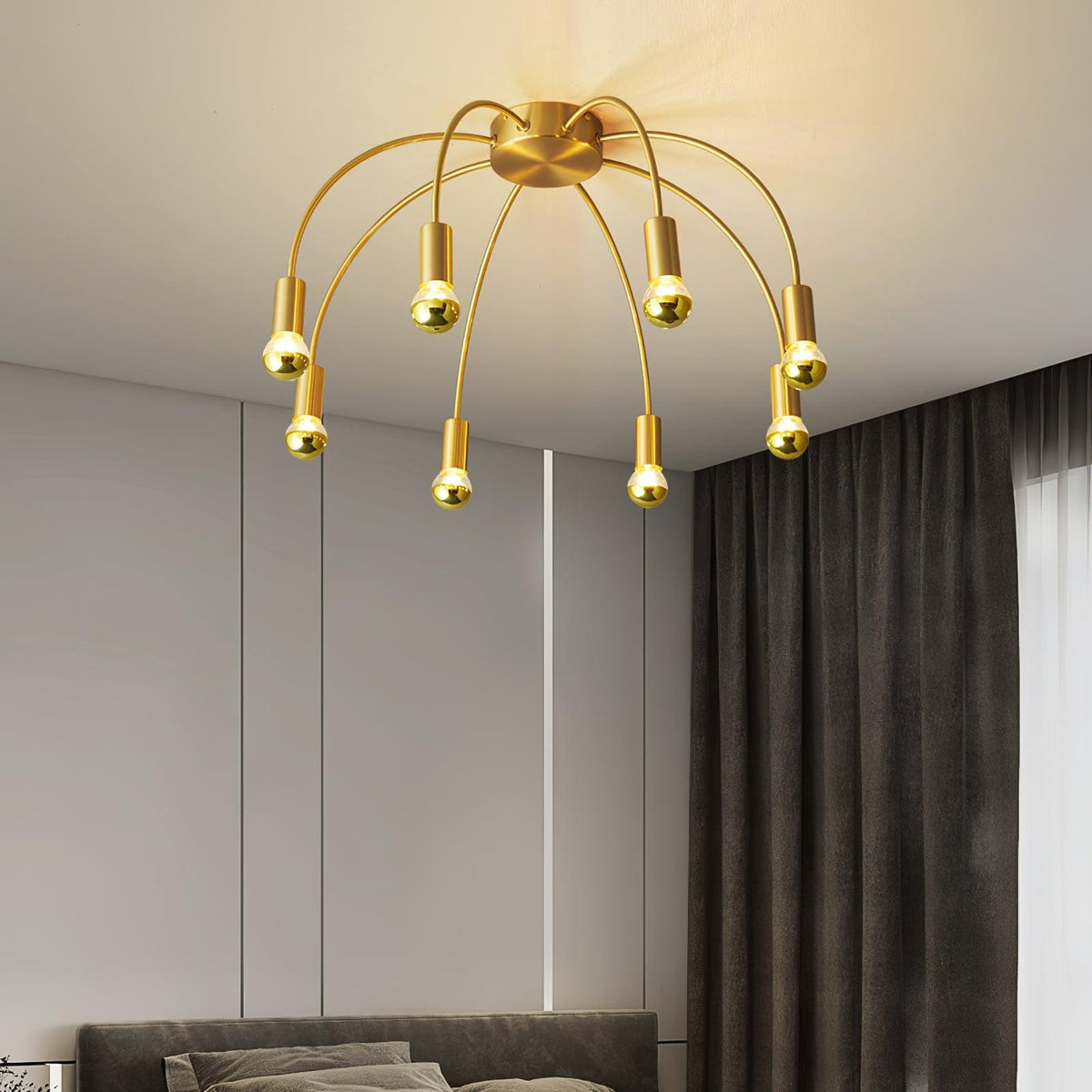 Sage Luxury Glass Ceiling Lamp