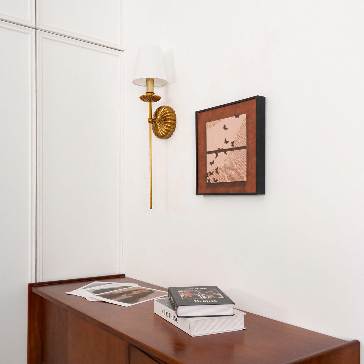 Fifia Fabric Indoor Wall Light