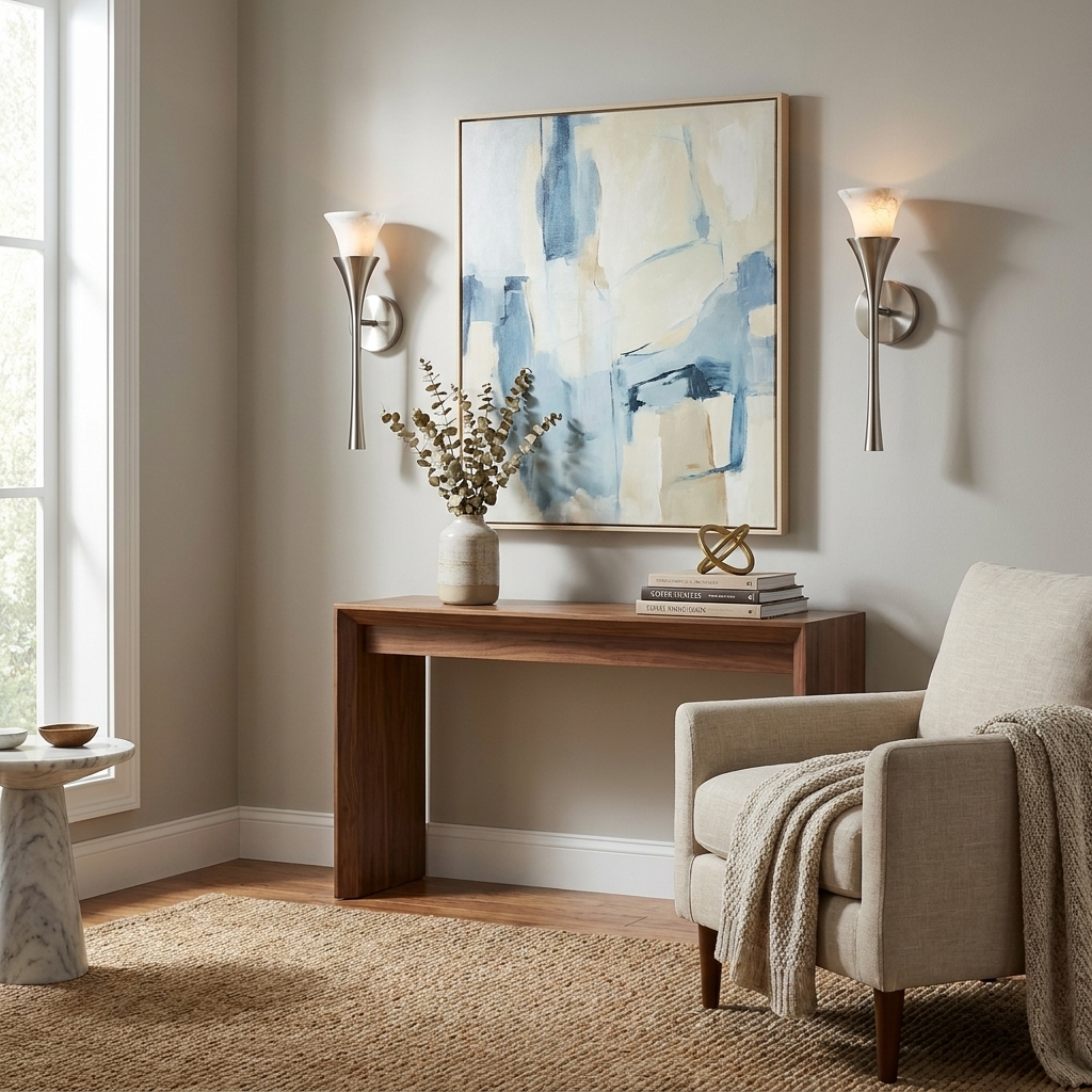 Kestleigh Alabaster Wall Sconce