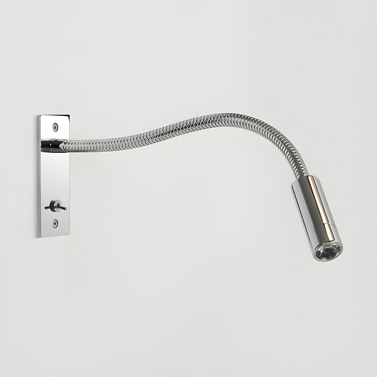 Flame Flexible Gooseneck Wall Lamp