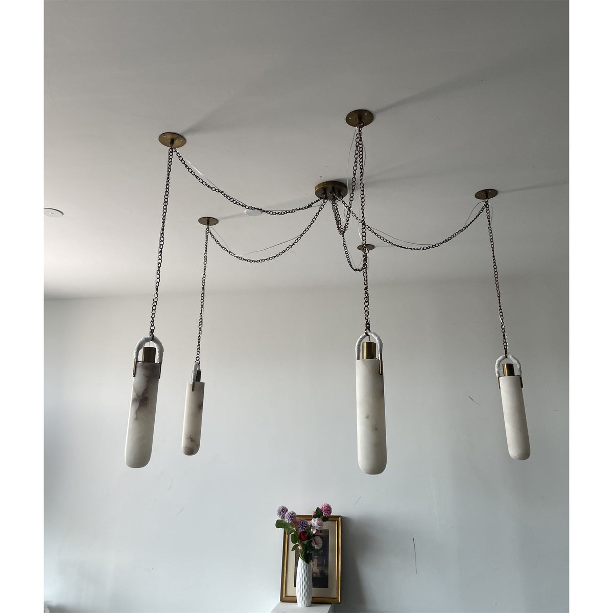 Hagan Alabaster Pendant Light