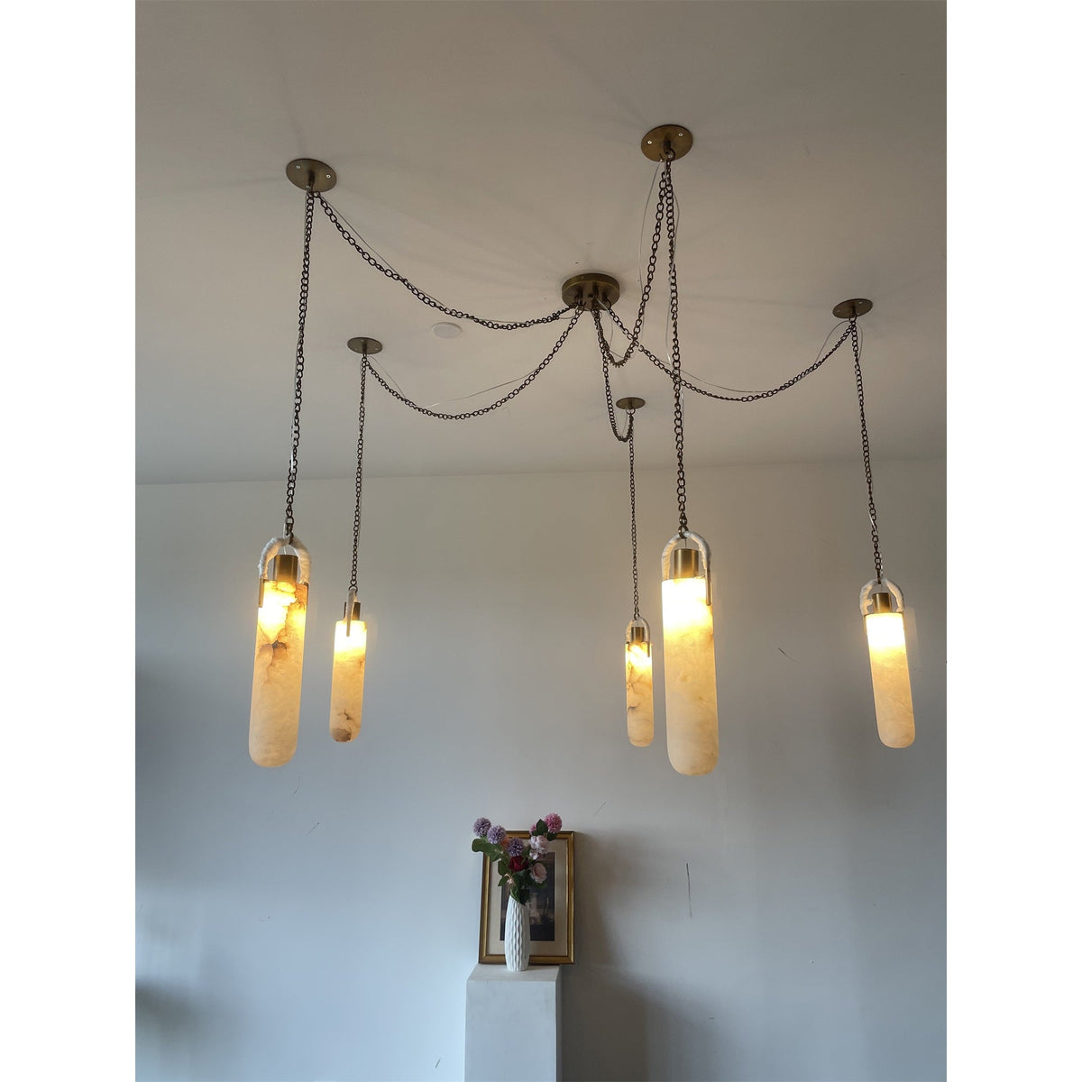 Hagan Alabaster Pendant Light