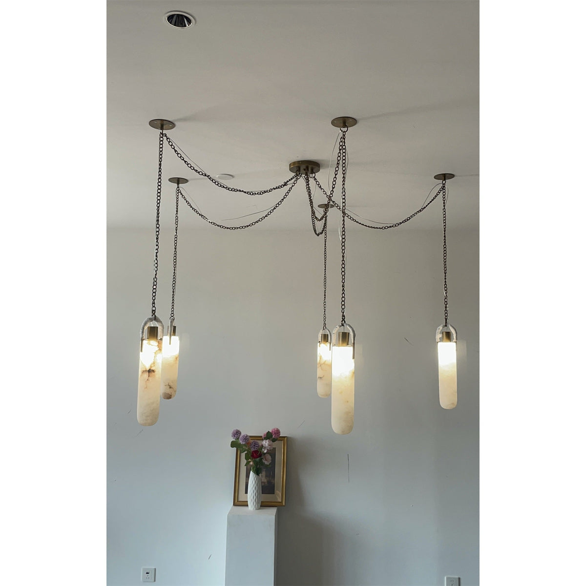 Hagan Alabaster Pendant Light