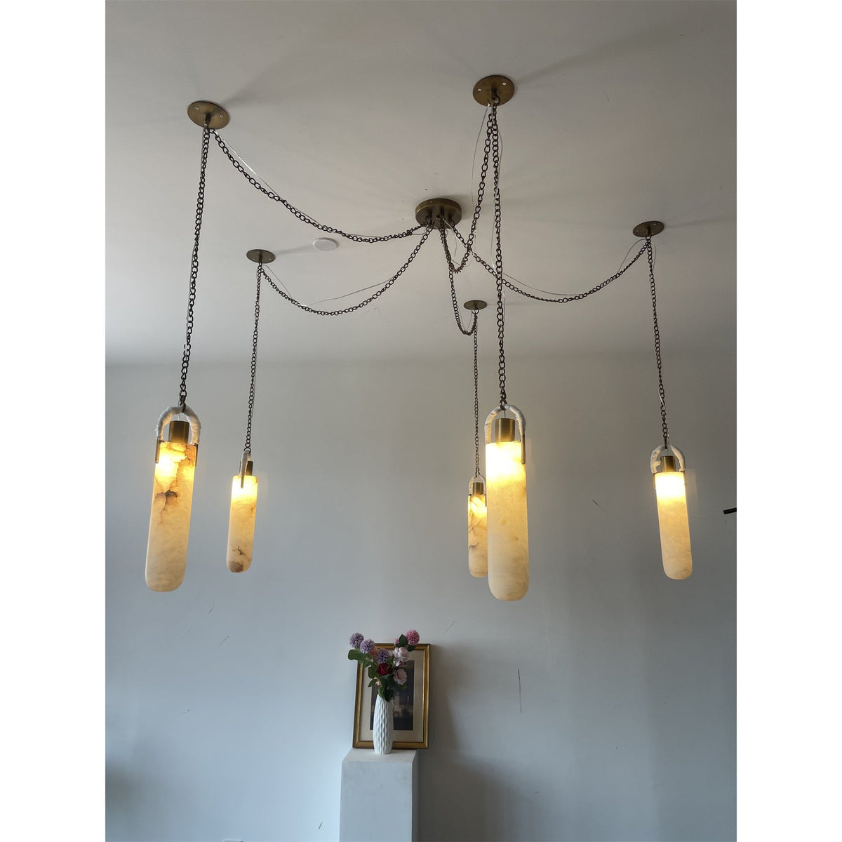 Hagan Alabaster Pendant Light