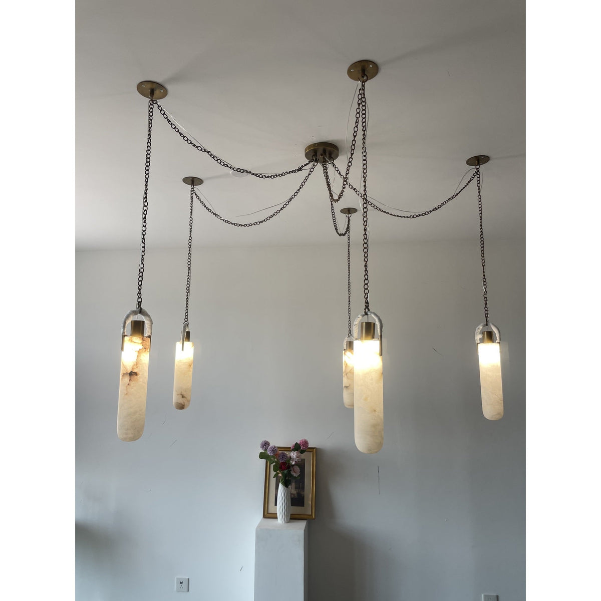 Hagan Alabaster Pendant Light