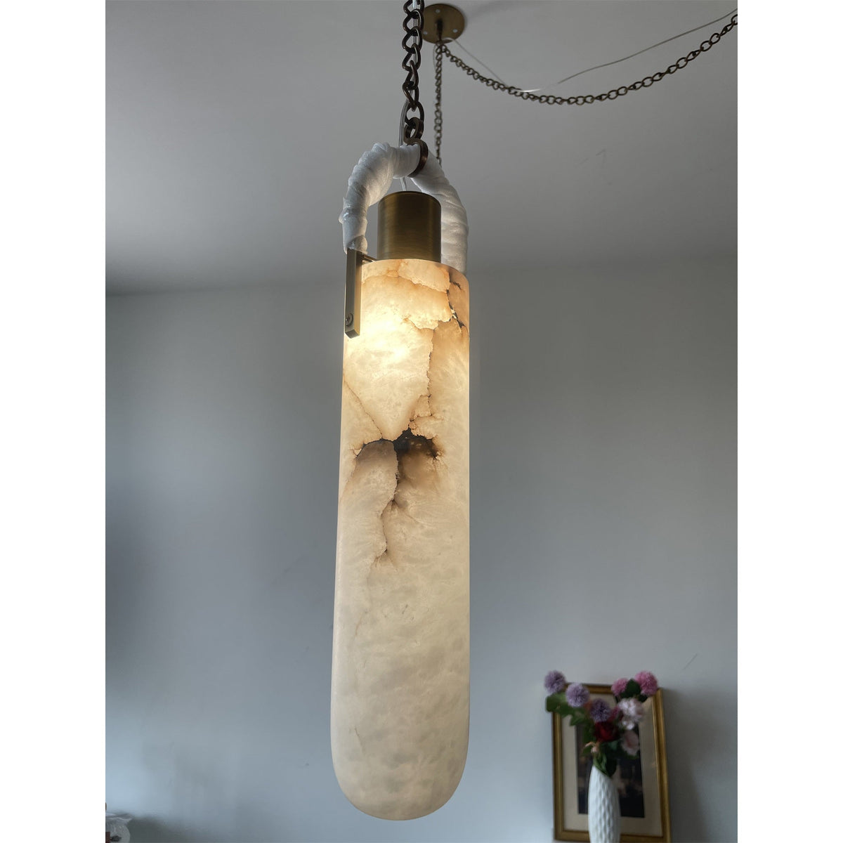 Hagan Alabaster Pendant Light