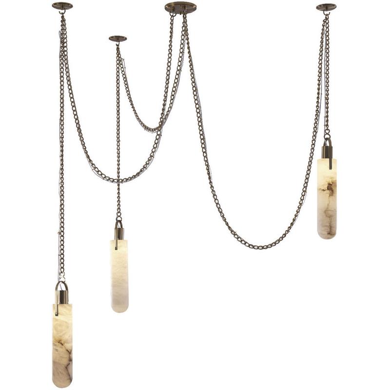 Hagan Alabaster Pendant Light