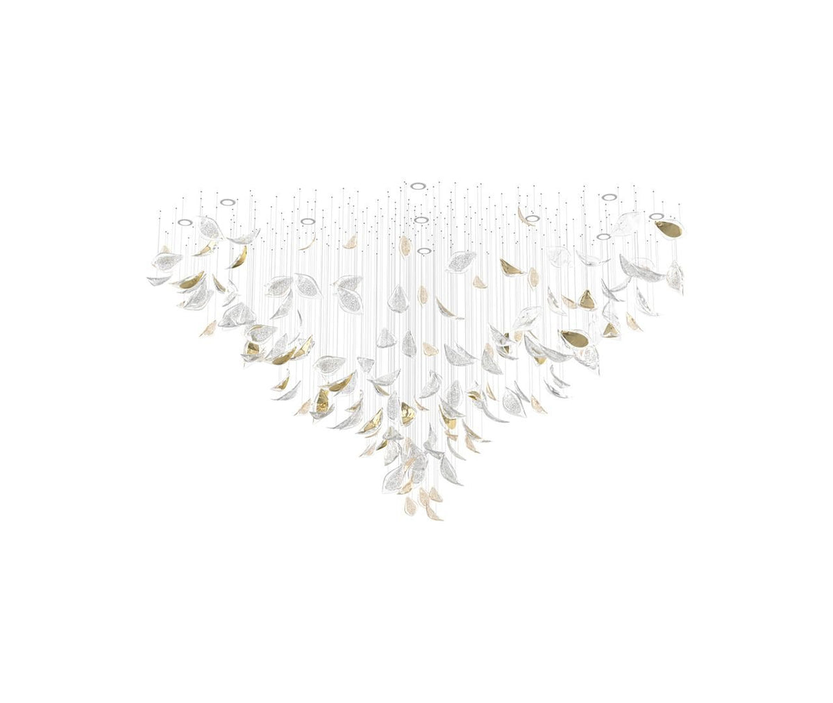 Avynen Crystal Petal Chandelier