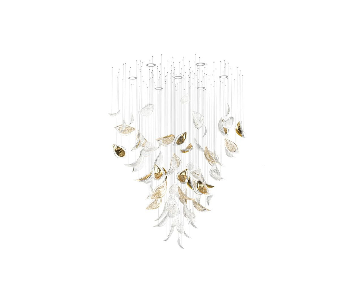 Avynen Crystal Petal Chandelier