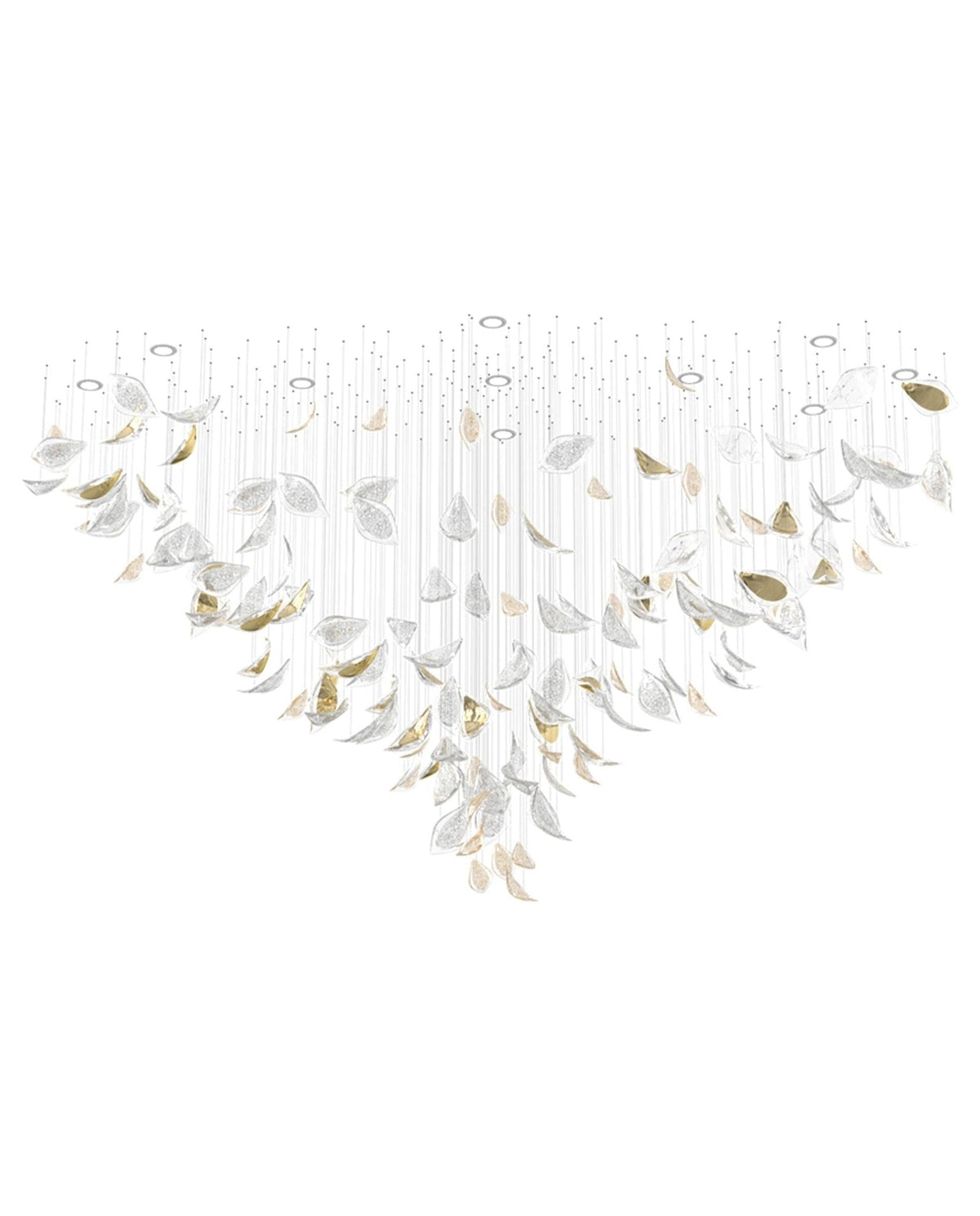Avynen Crystal Petal Chandelier
