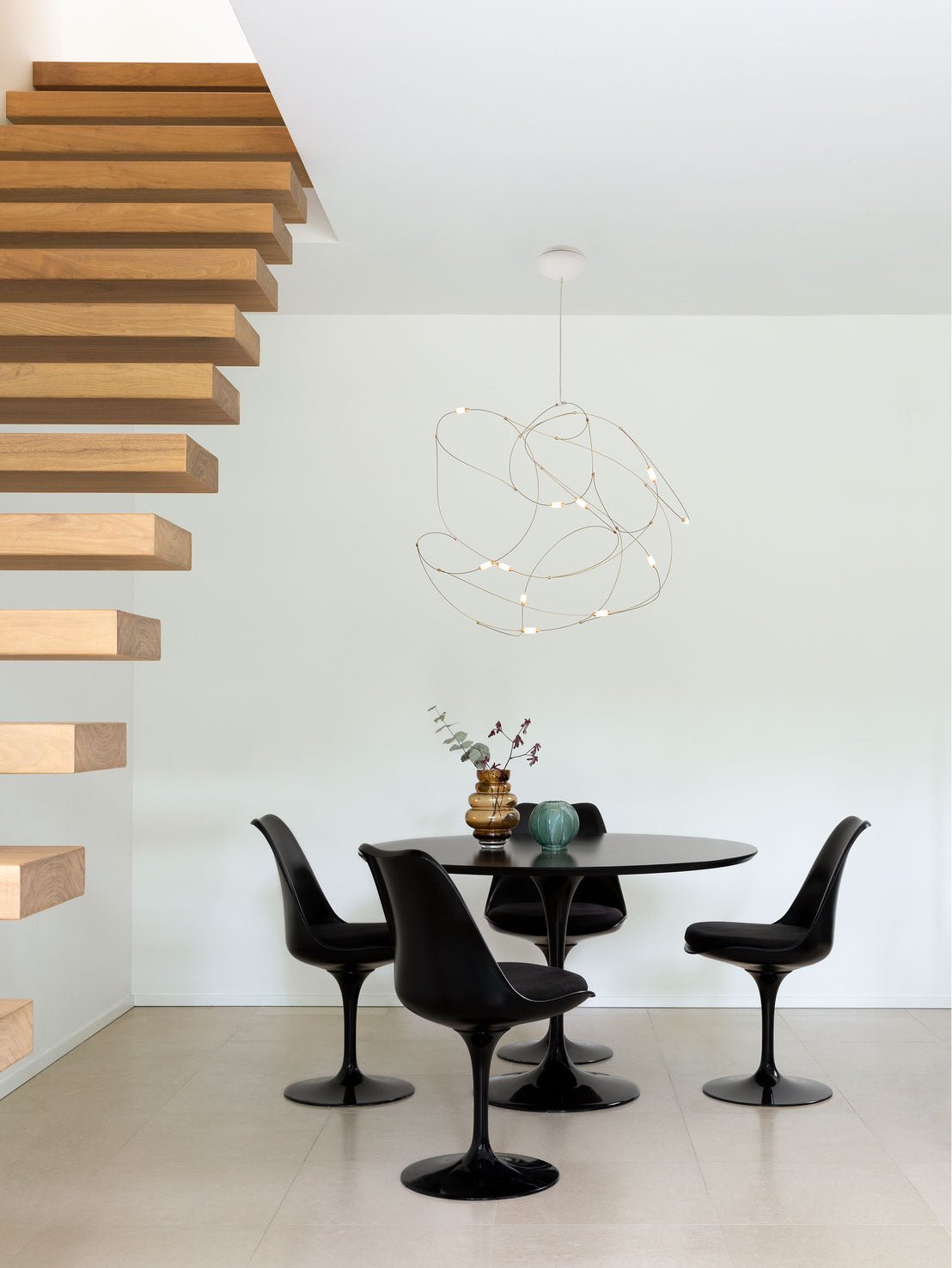 Celes Steel Minimalistic Pendant Light