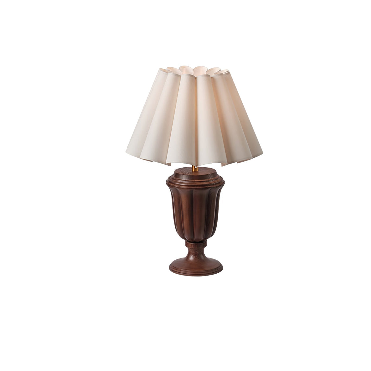 Vireo Wood & Fabric Table Lamp