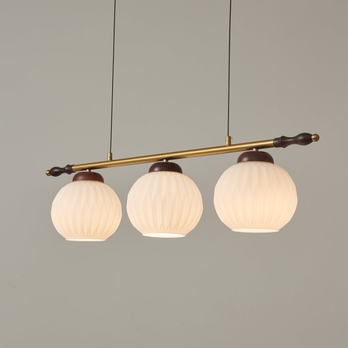 Huna Vintage Glass Pendant Light