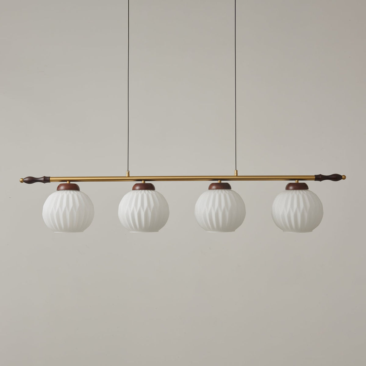 Huna Vintage Glass Pendant Light
