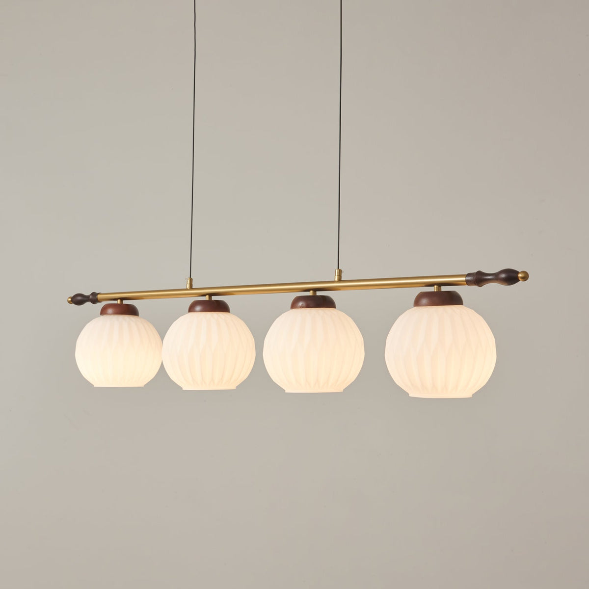 Huna Vintage Glass Pendant Light