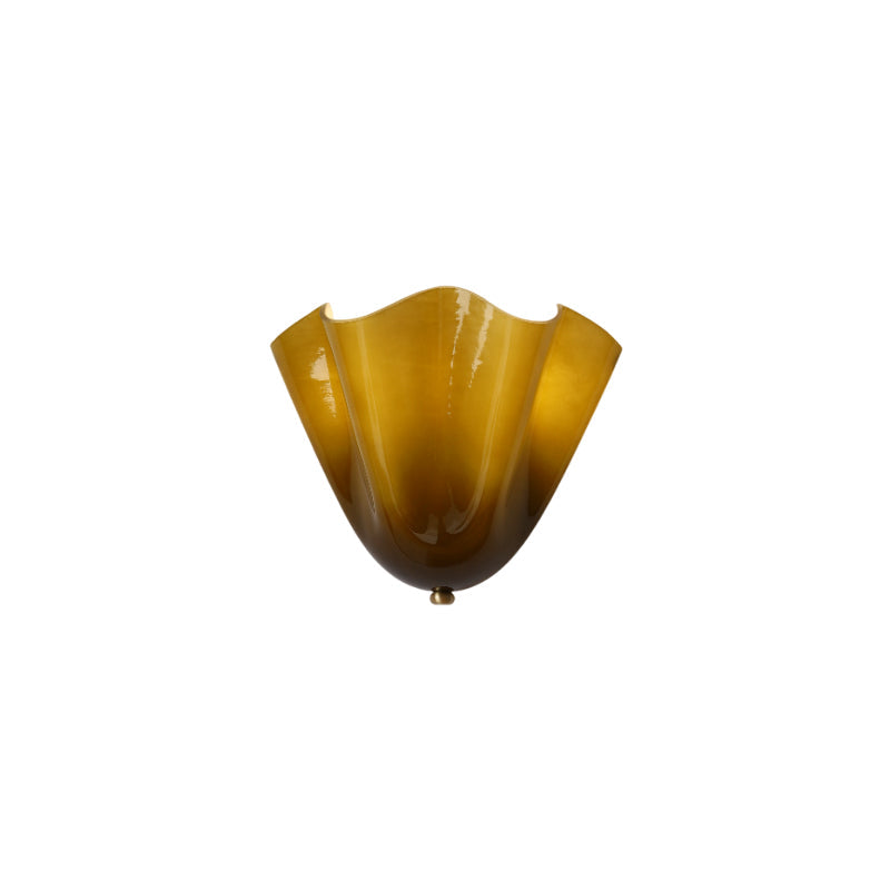 Zejel Flower Glass Indoor Wall Light