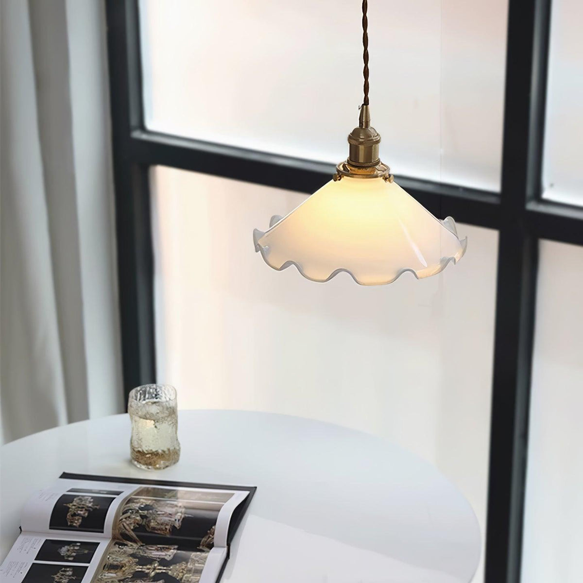 Valena Flower Petals Pendant Light