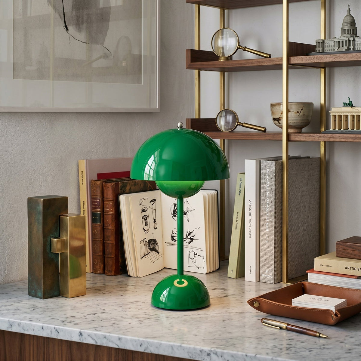 Bramwick Dome Rechargeable Table Lamp