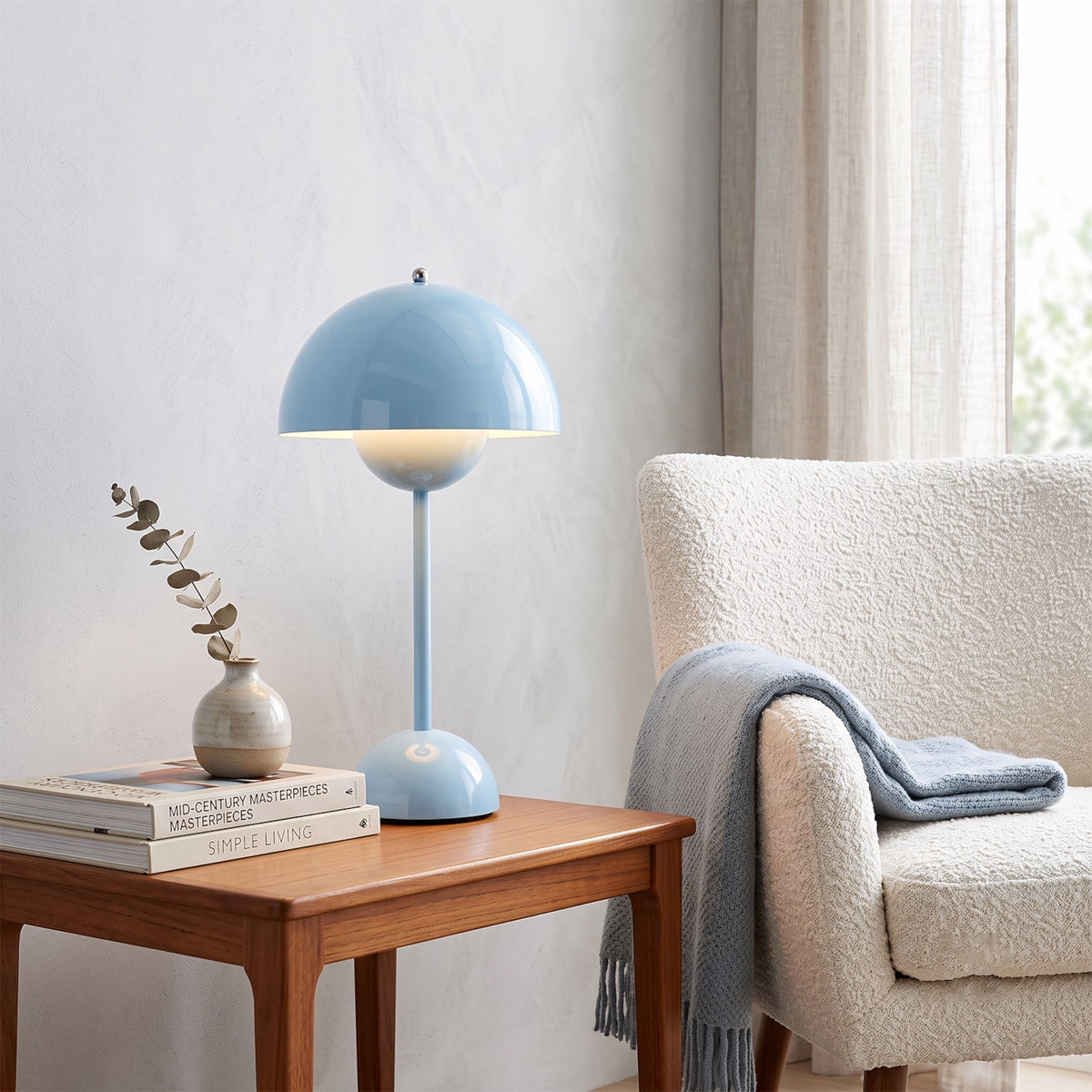 Bramwick Dome Rechargeable Table Lamp