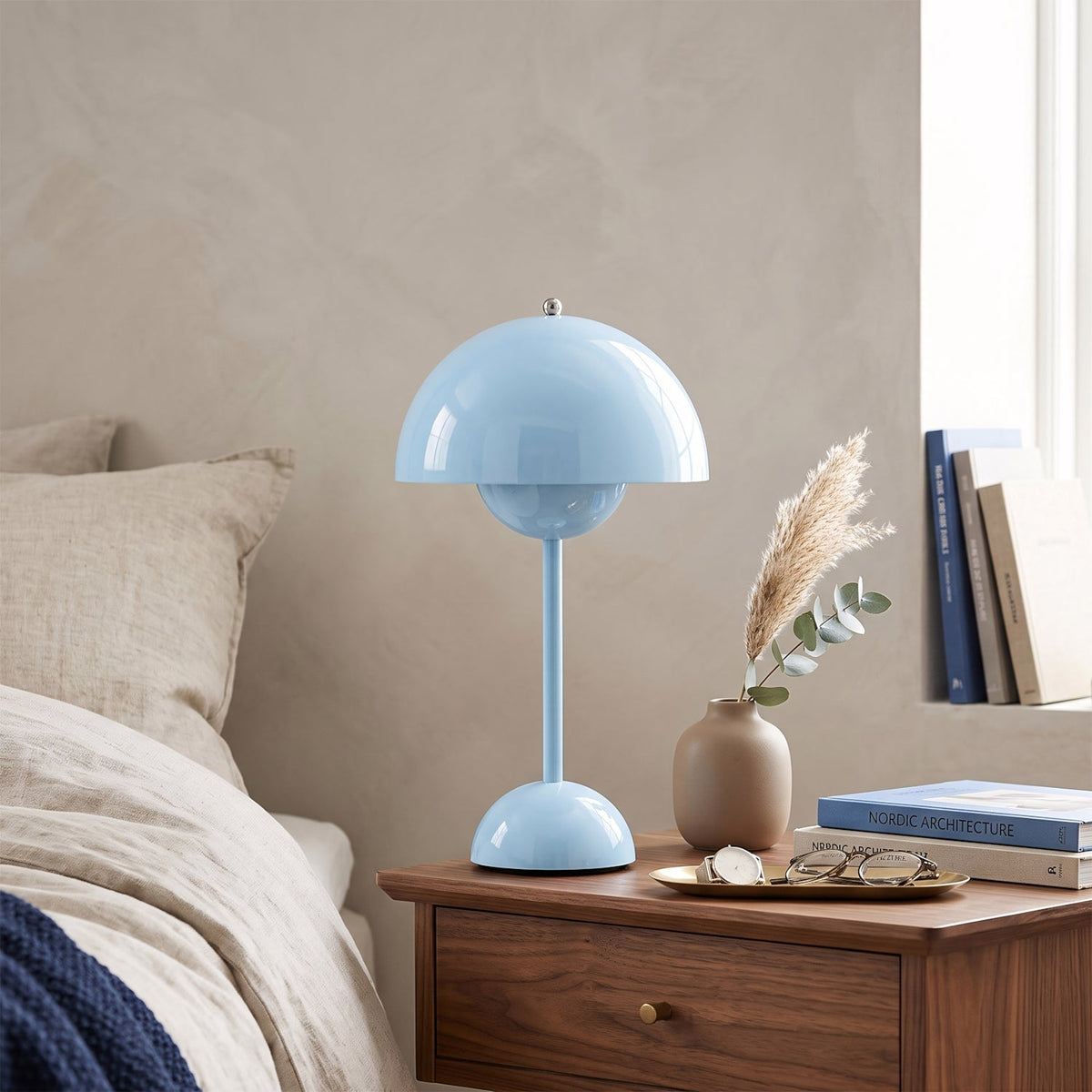 Bramwick Dome Rechargeable Table Lamp