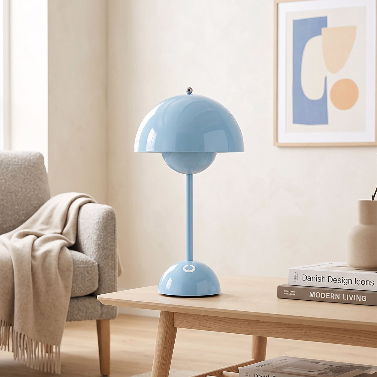 Bramwick Dome Rechargeable Table Lamp