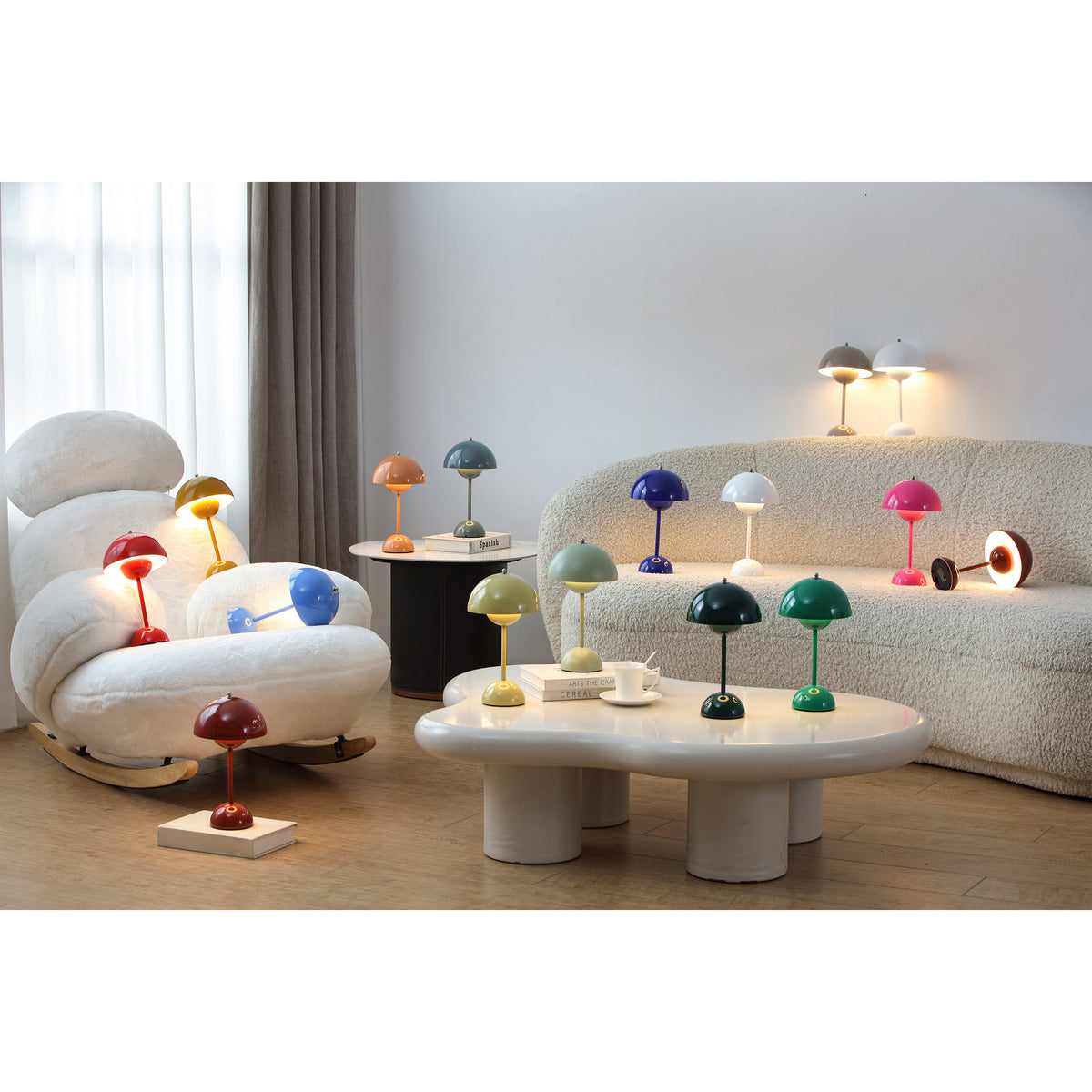 Bramwick Dome Rechargeable Table Lamp