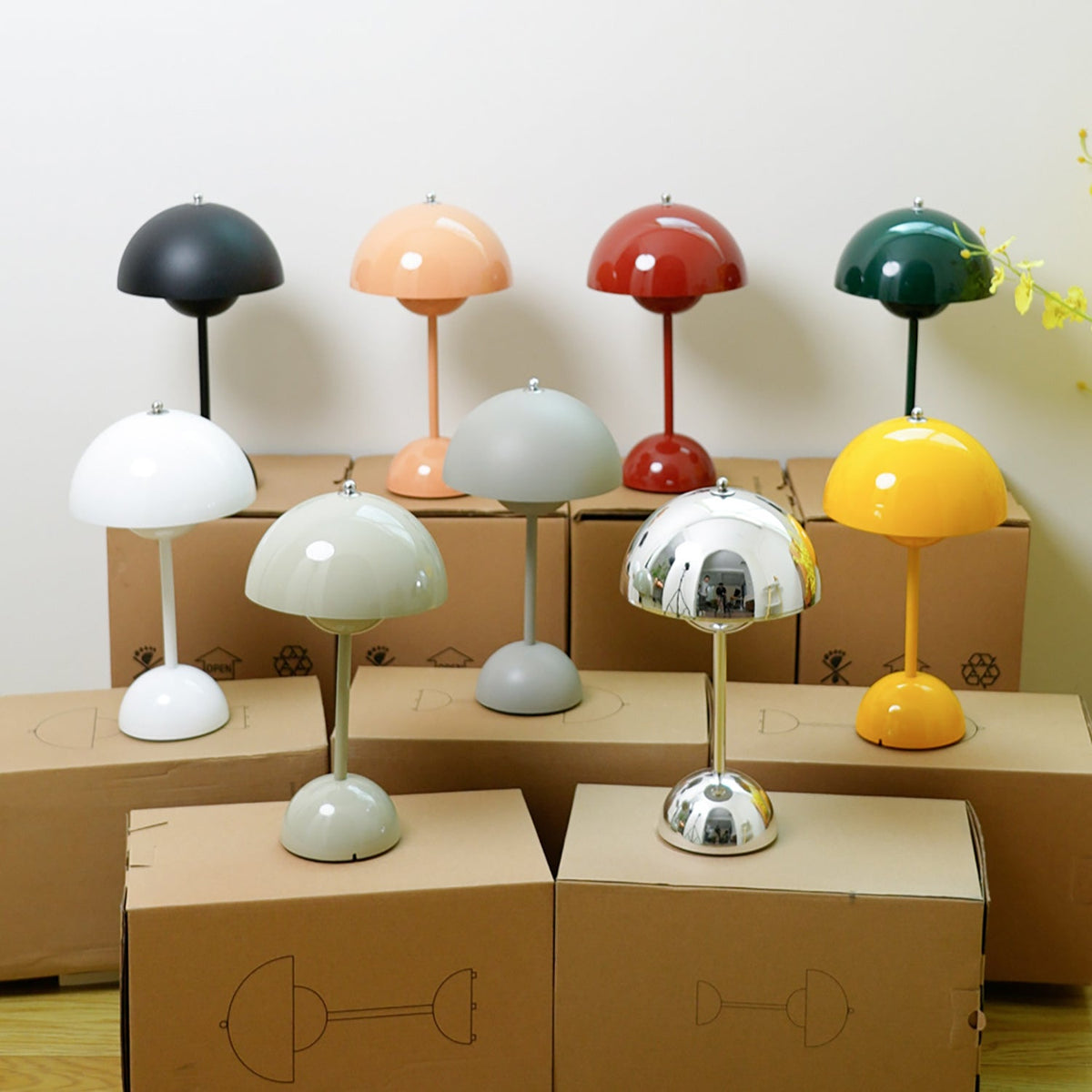 Bramwick Dome Rechargeable Table Lamp