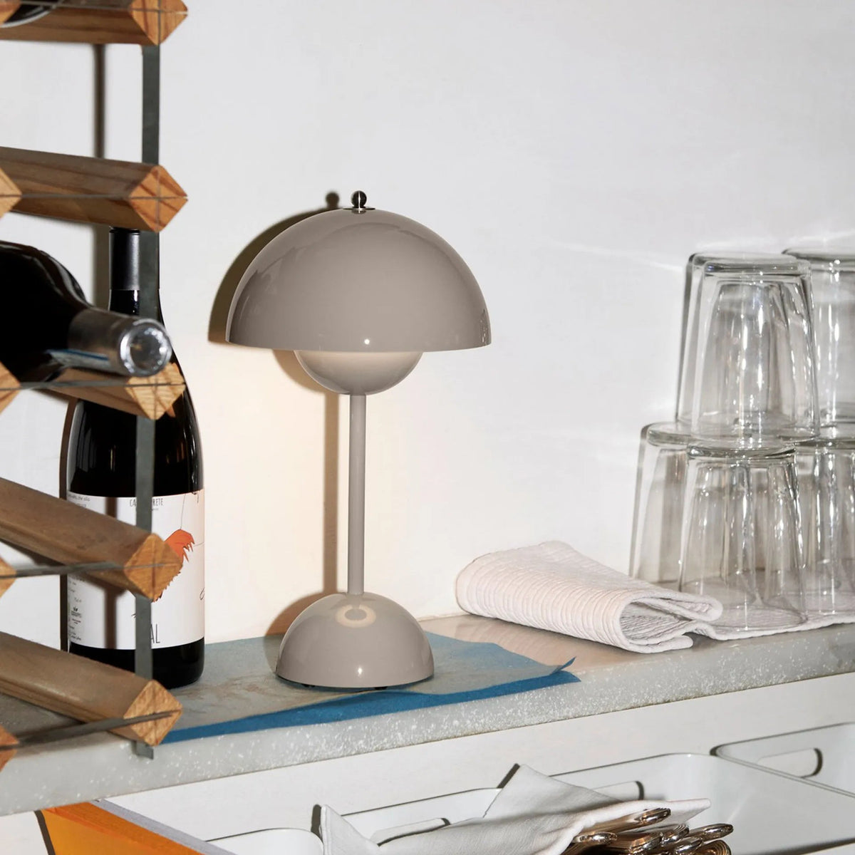 Bramwick Dome Rechargeable Table Lamp