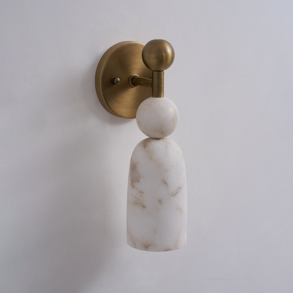 Zabel Alabaster Indoor Wall Light