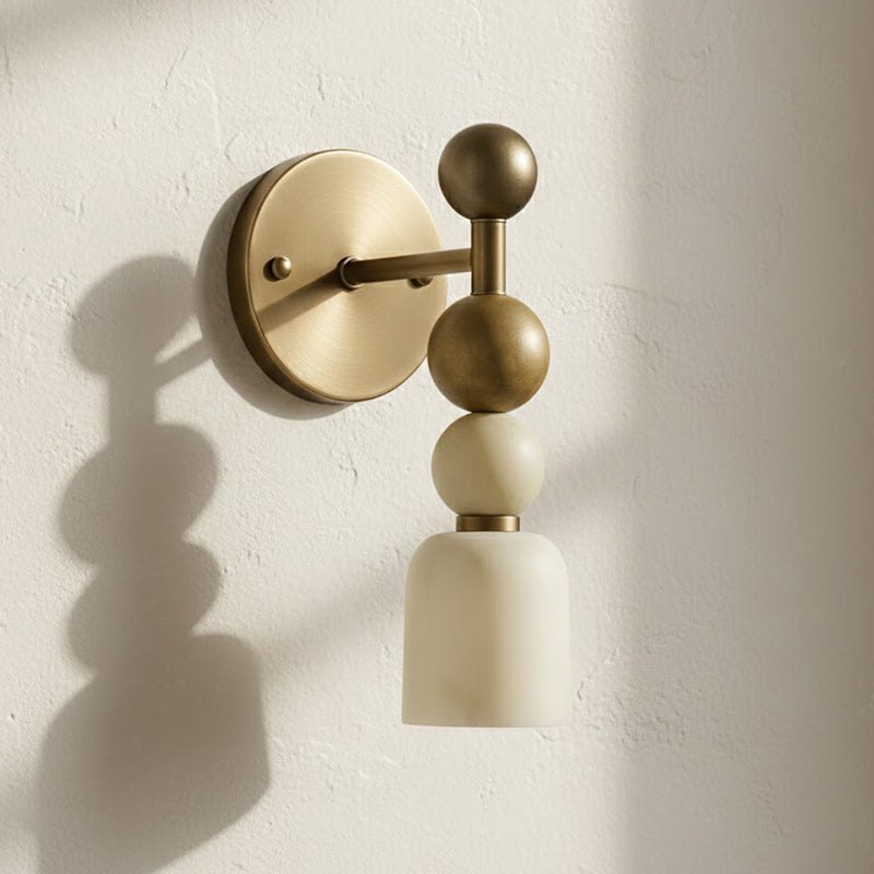Zabel Alabaster Indoor Wall Light