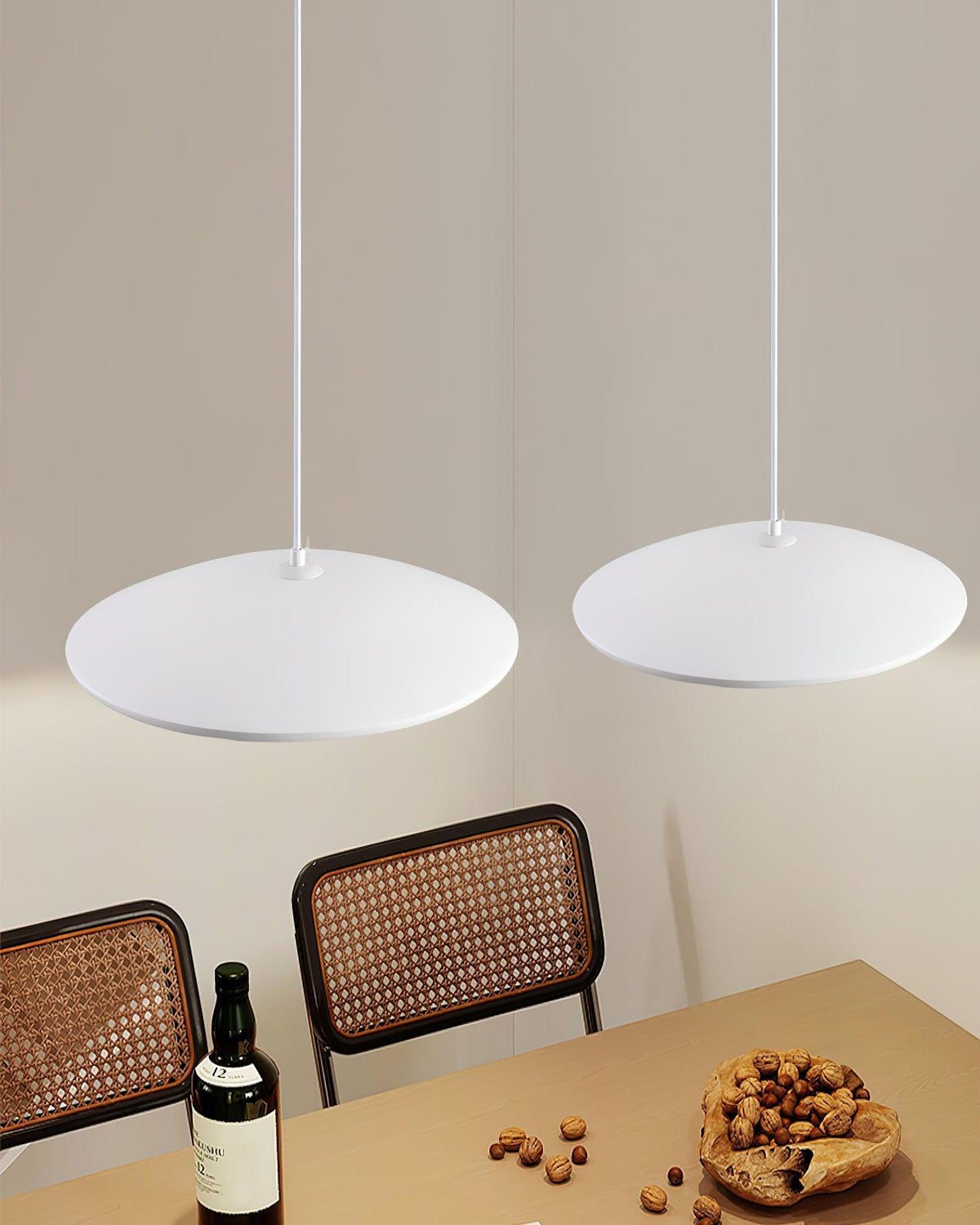 Jhel Art Flying Saucer Resin Pendant Lamp