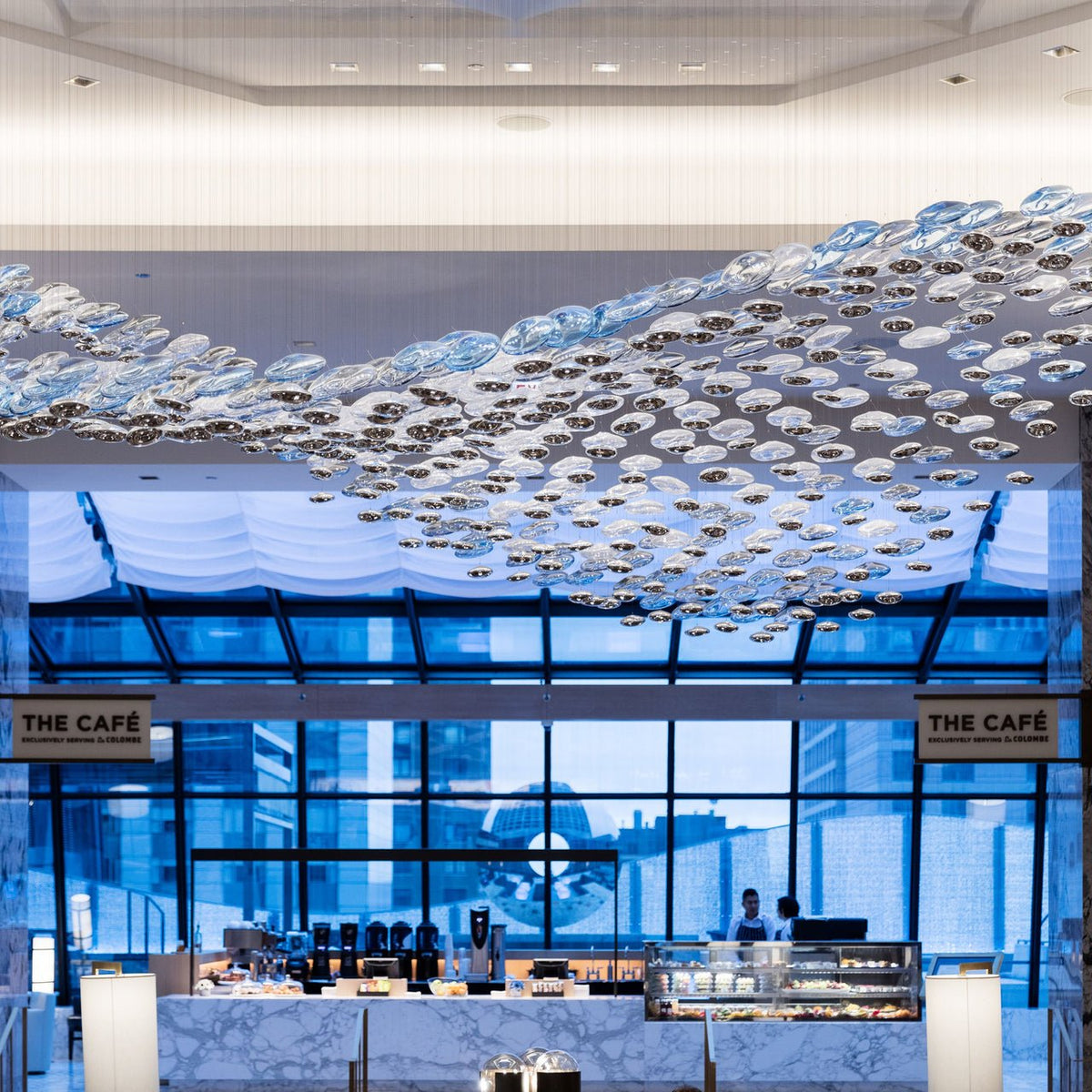 Ilvyniel Crystal Wave Chandelier