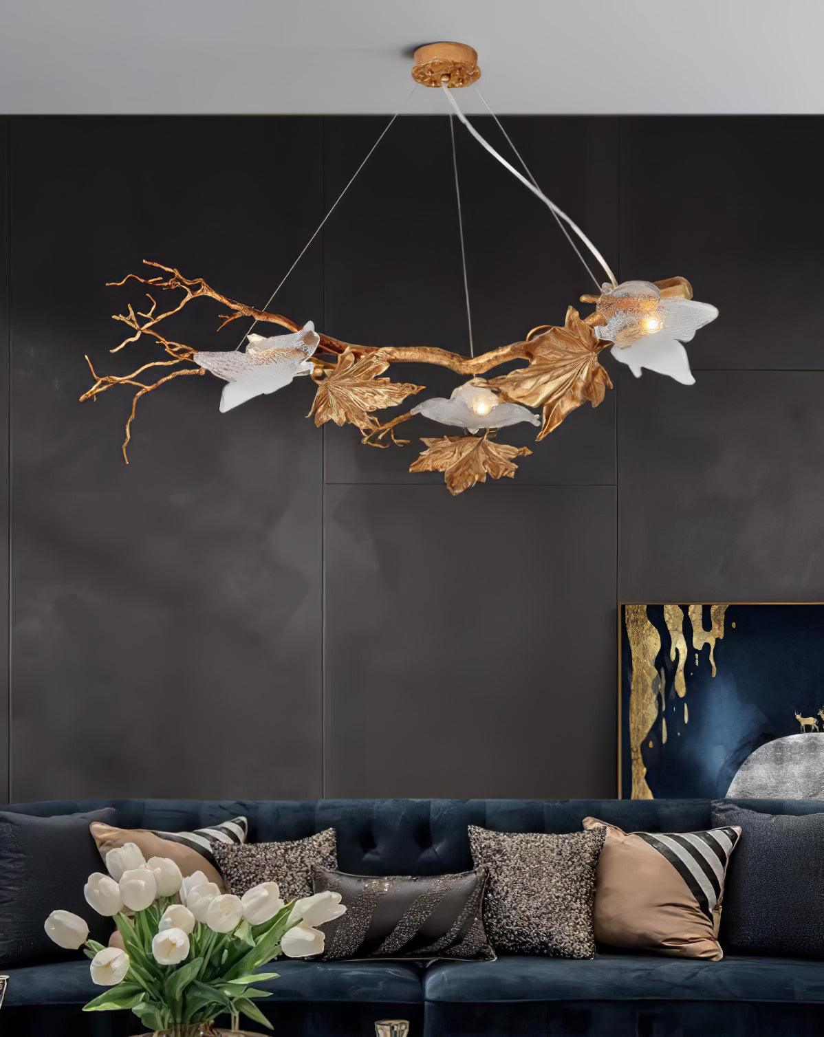Liorivielle Luxury Glass Pendant Light