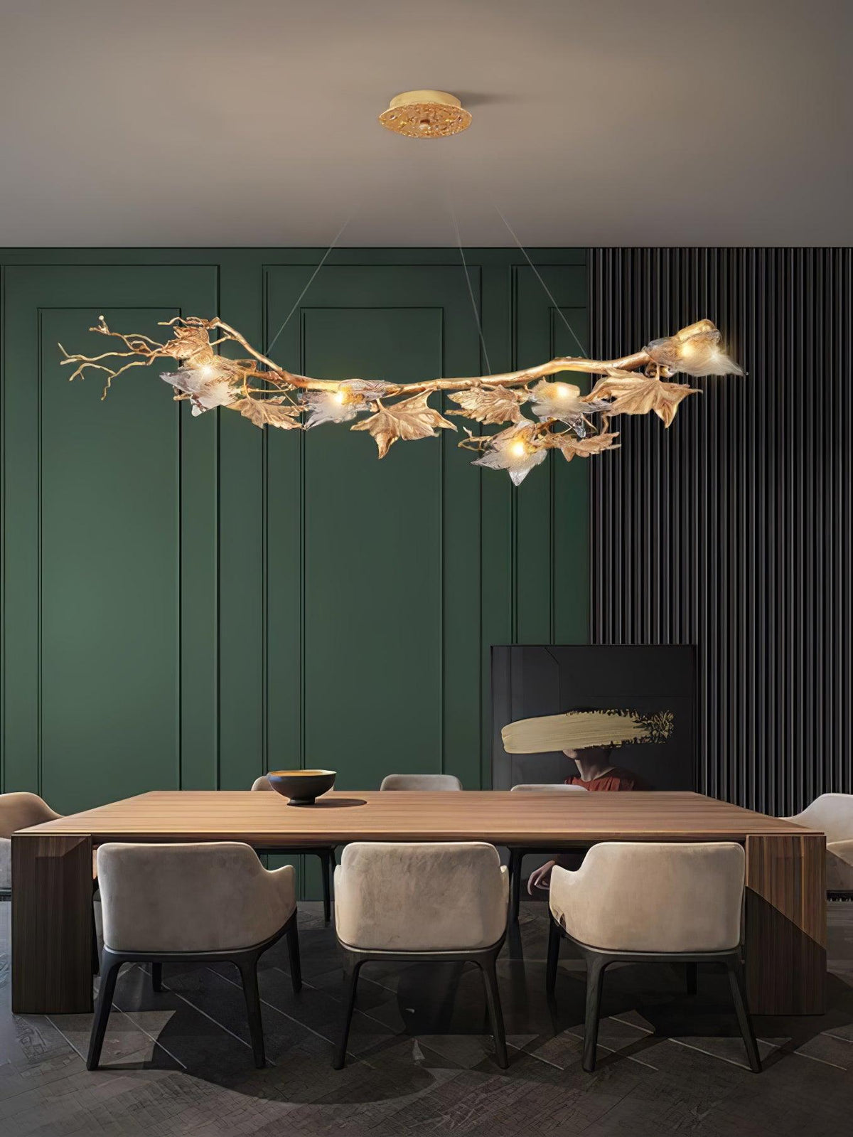 Liorivielle Luxury Glass Pendant Light