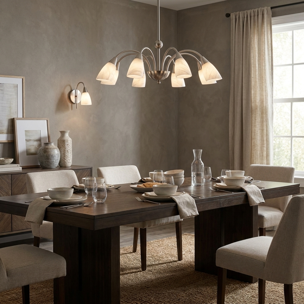 Uxford Alabaster Chandelier