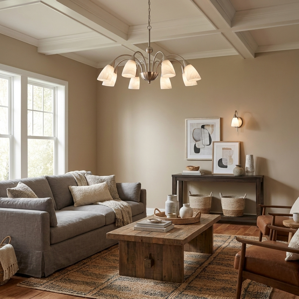 Uxford Alabaster Chandelier