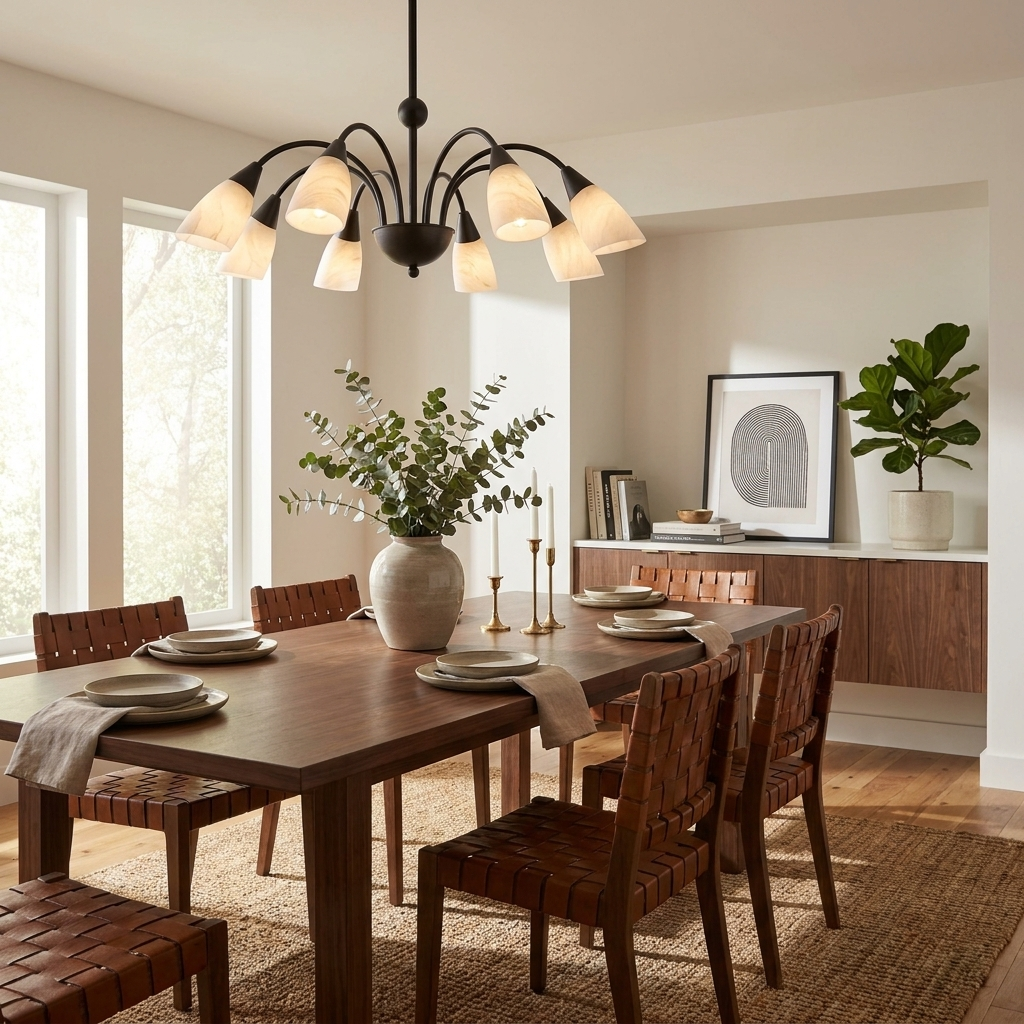 Uxford Alabaster Chandelier