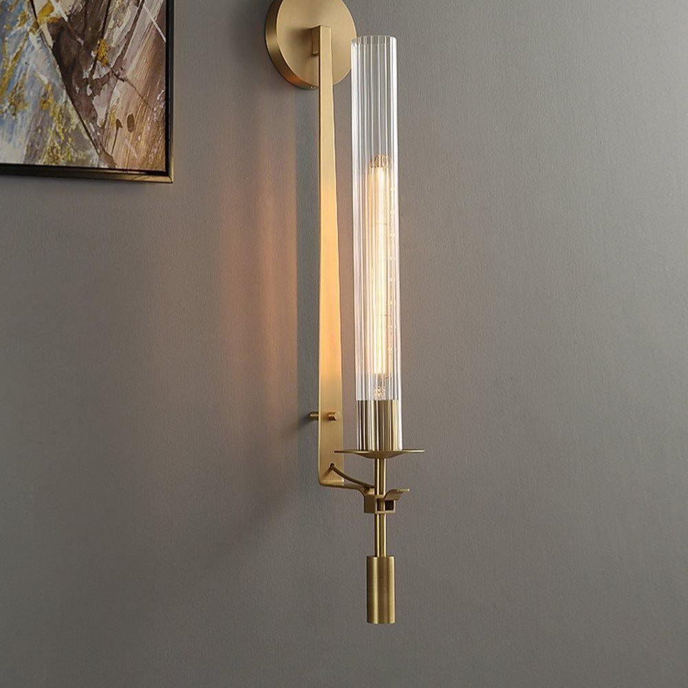 Sienna Glass Indoor Wall Lamp Farmhouse
