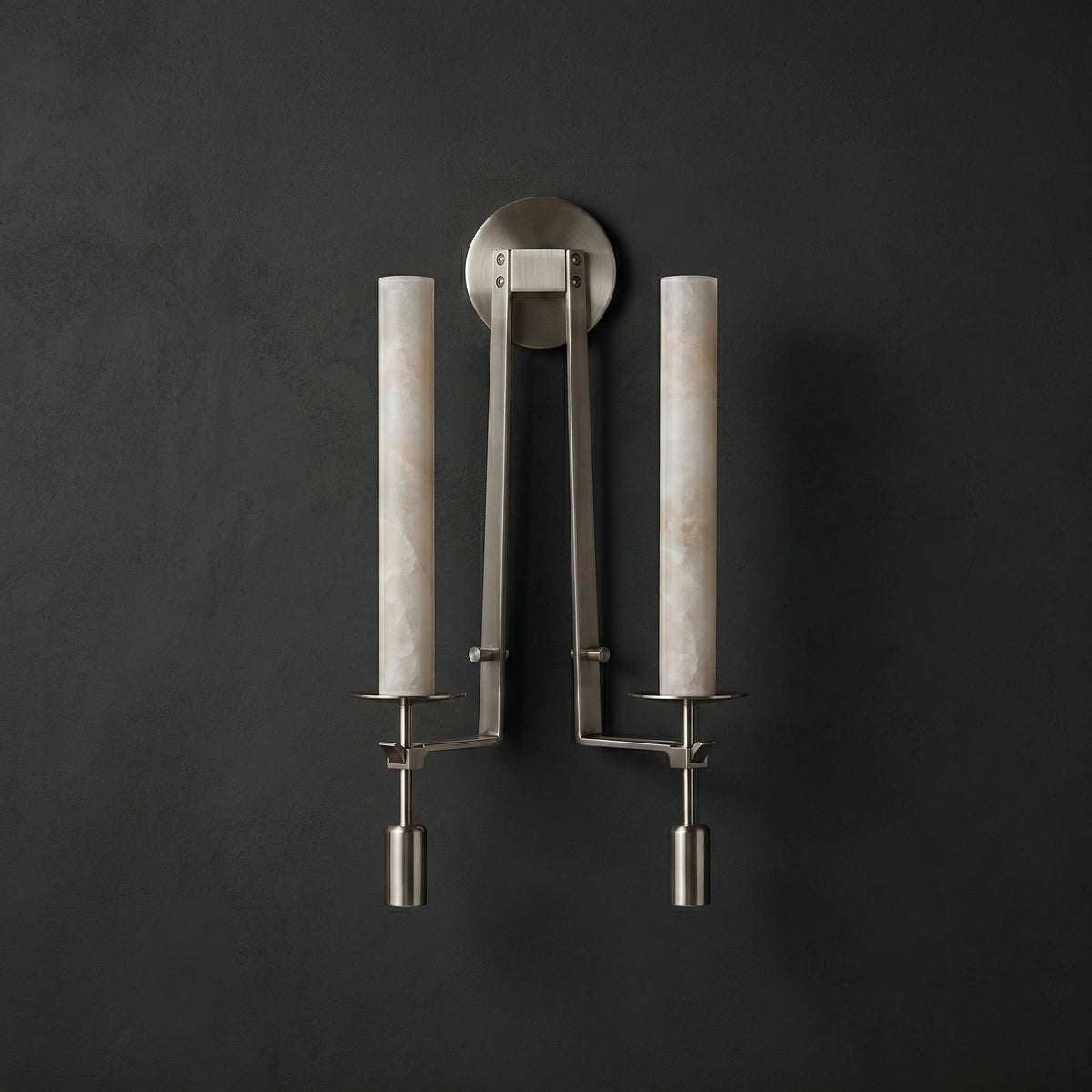 Alabaster Wall Lamp French Classicism
