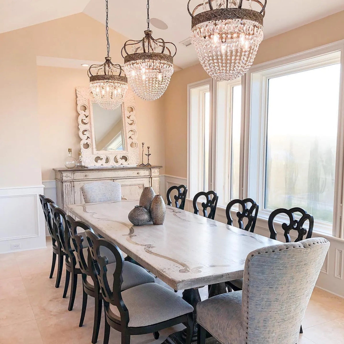 Yimae Tear Drop Chandelier