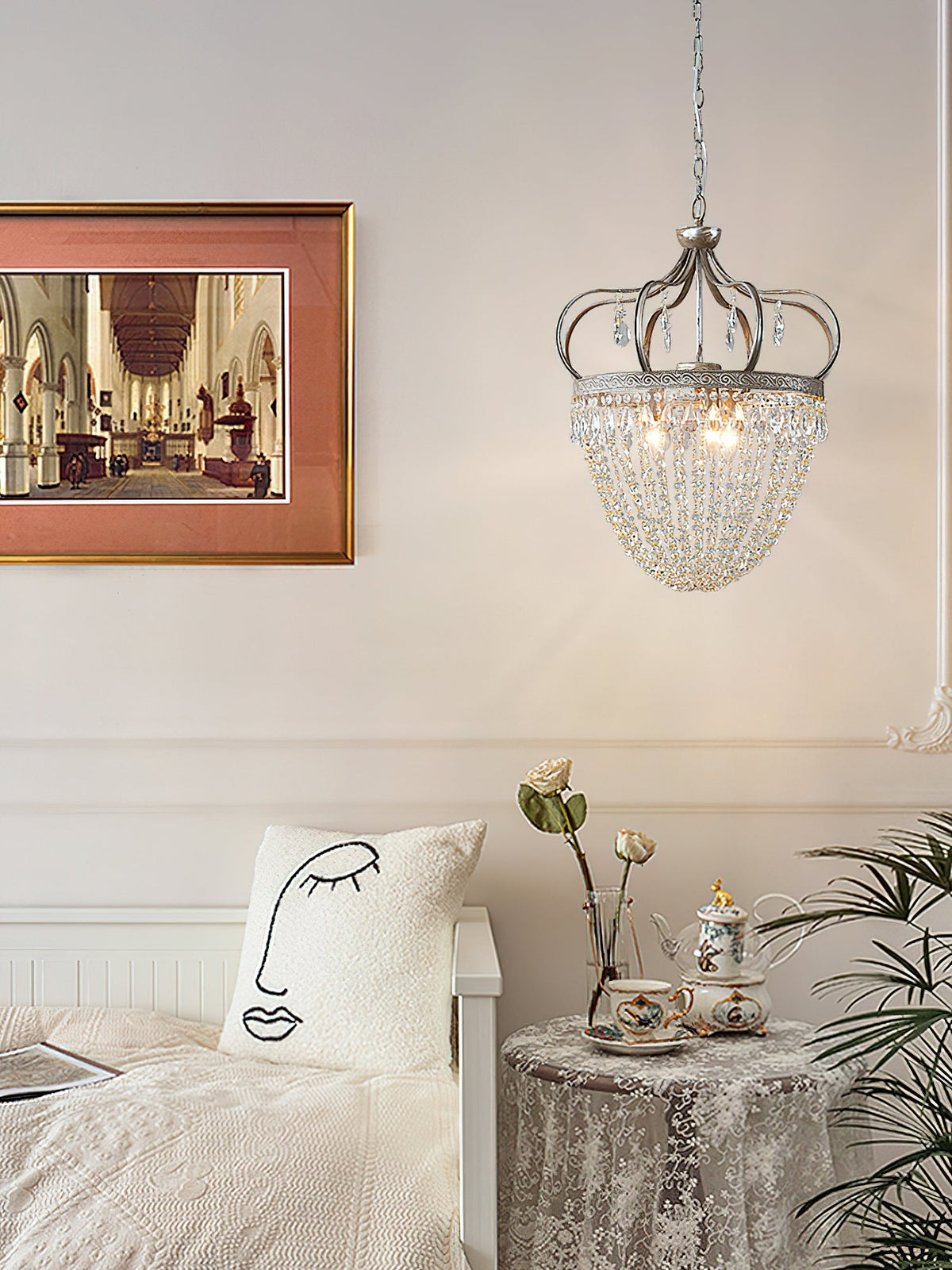 Yimae Tear Drop Chandelier