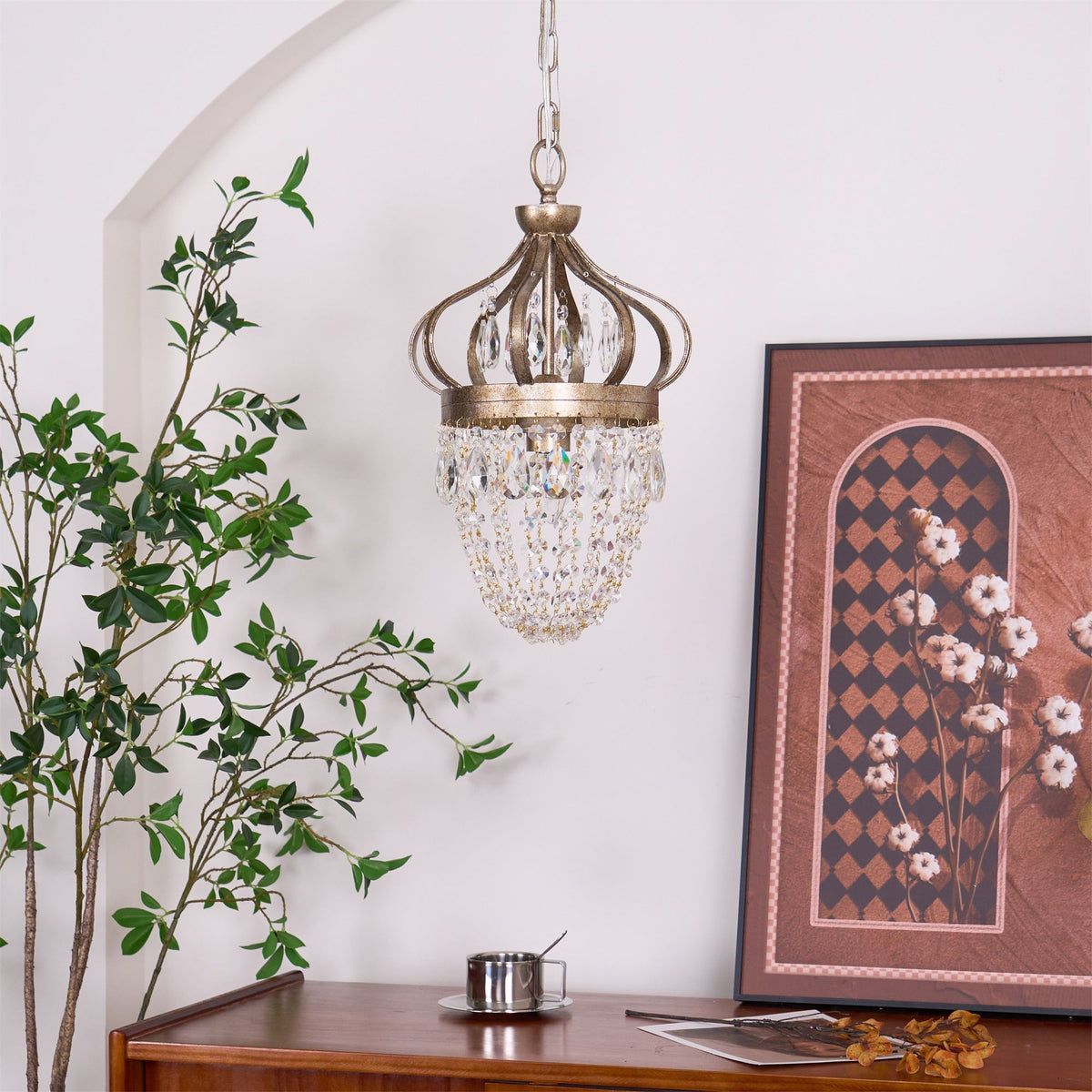 Yimae Tear Drop Chandelier