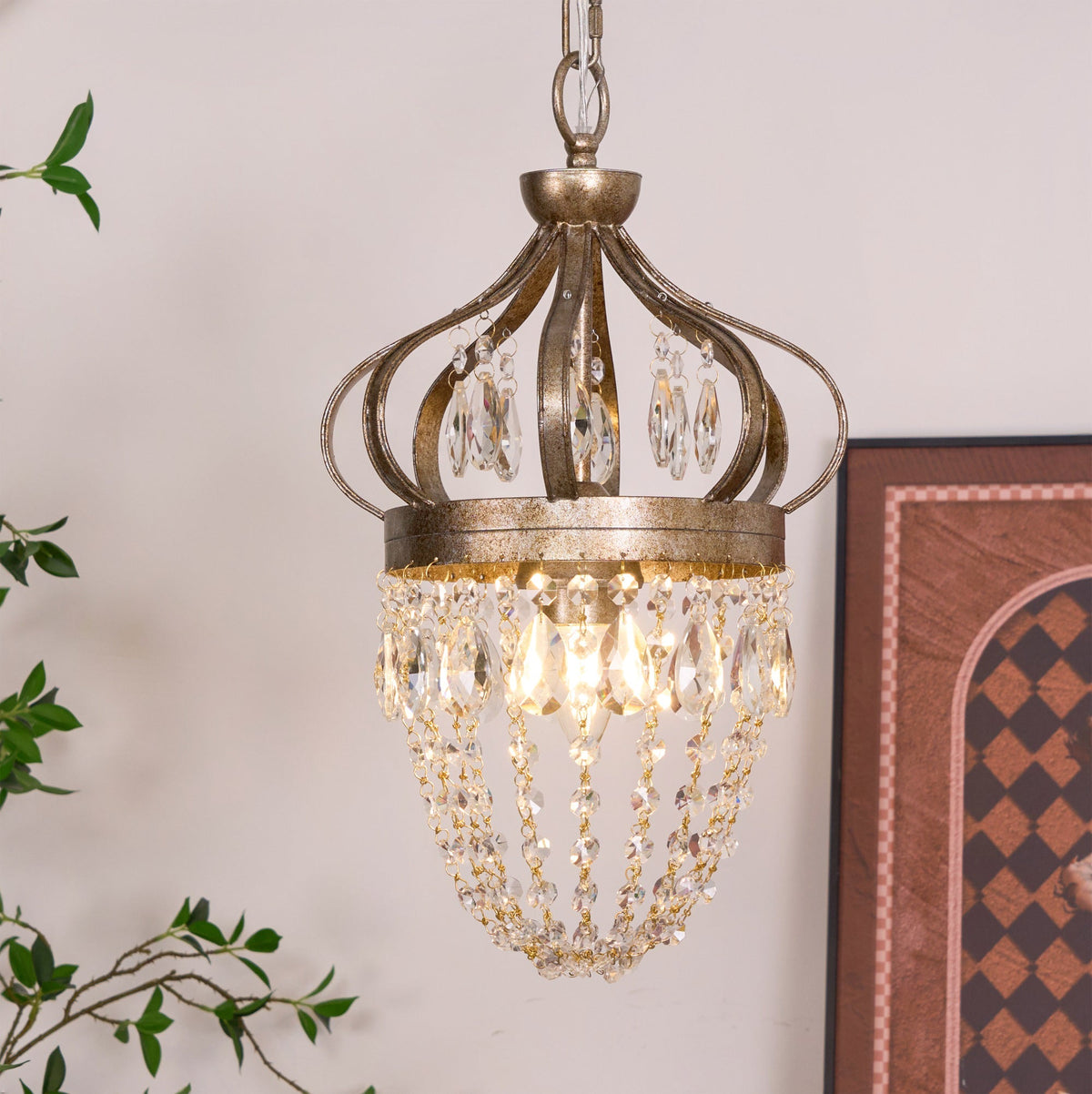 Yimae Tear Drop Chandelier
