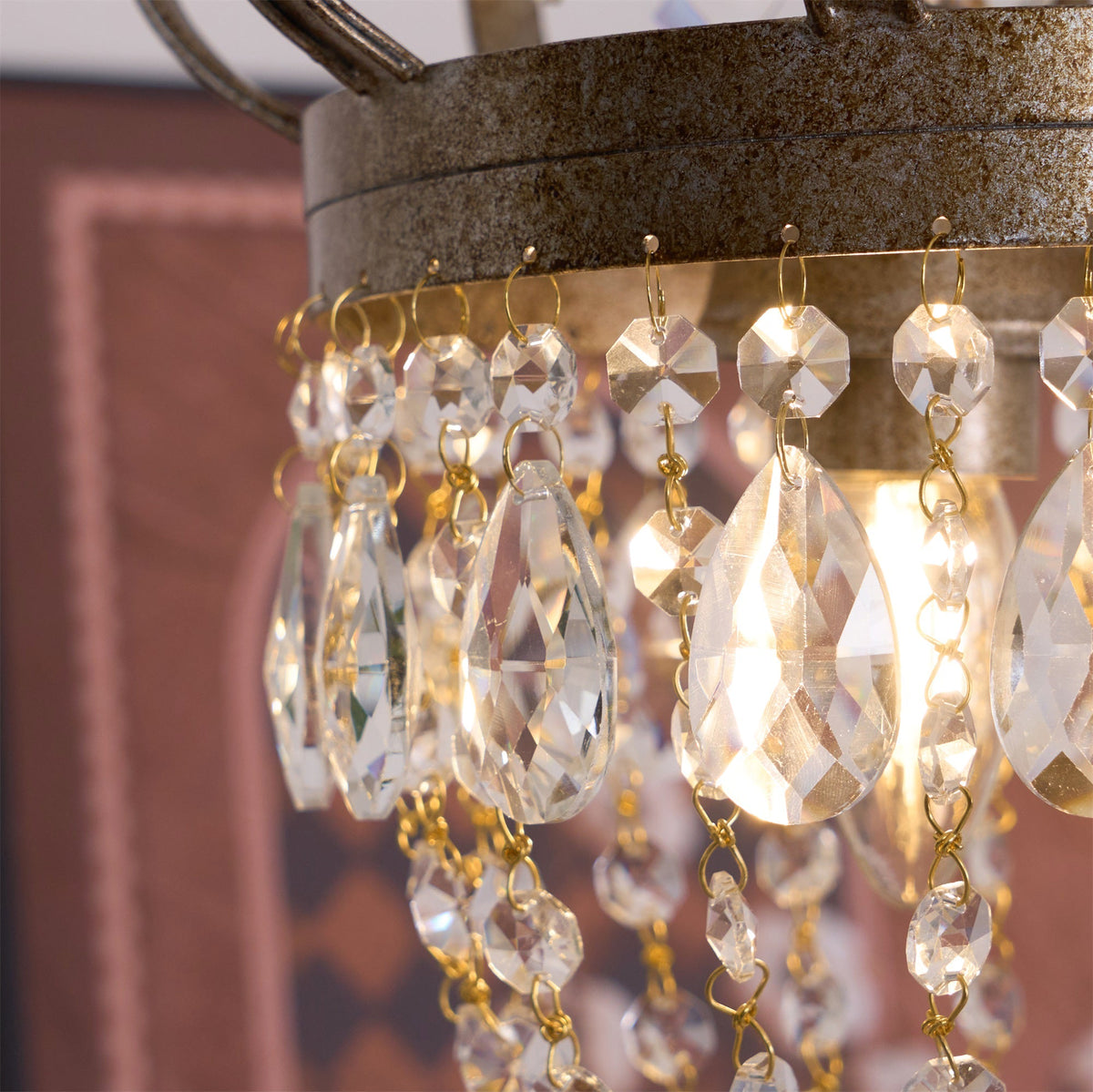 Yimae Tear Drop Chandelier