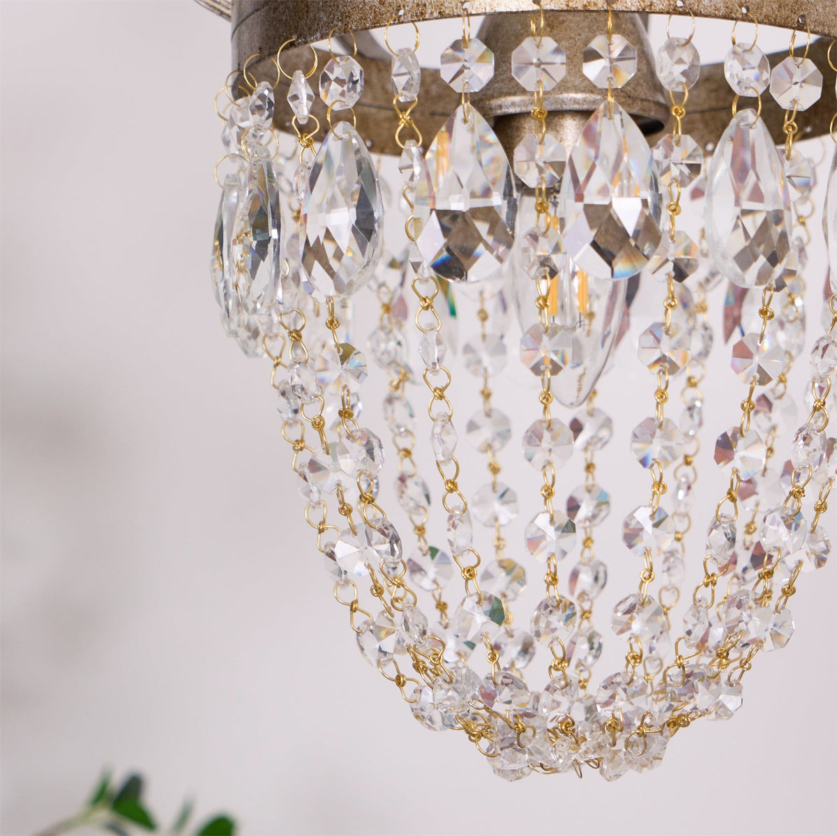 Yimae Tear Drop Chandelier