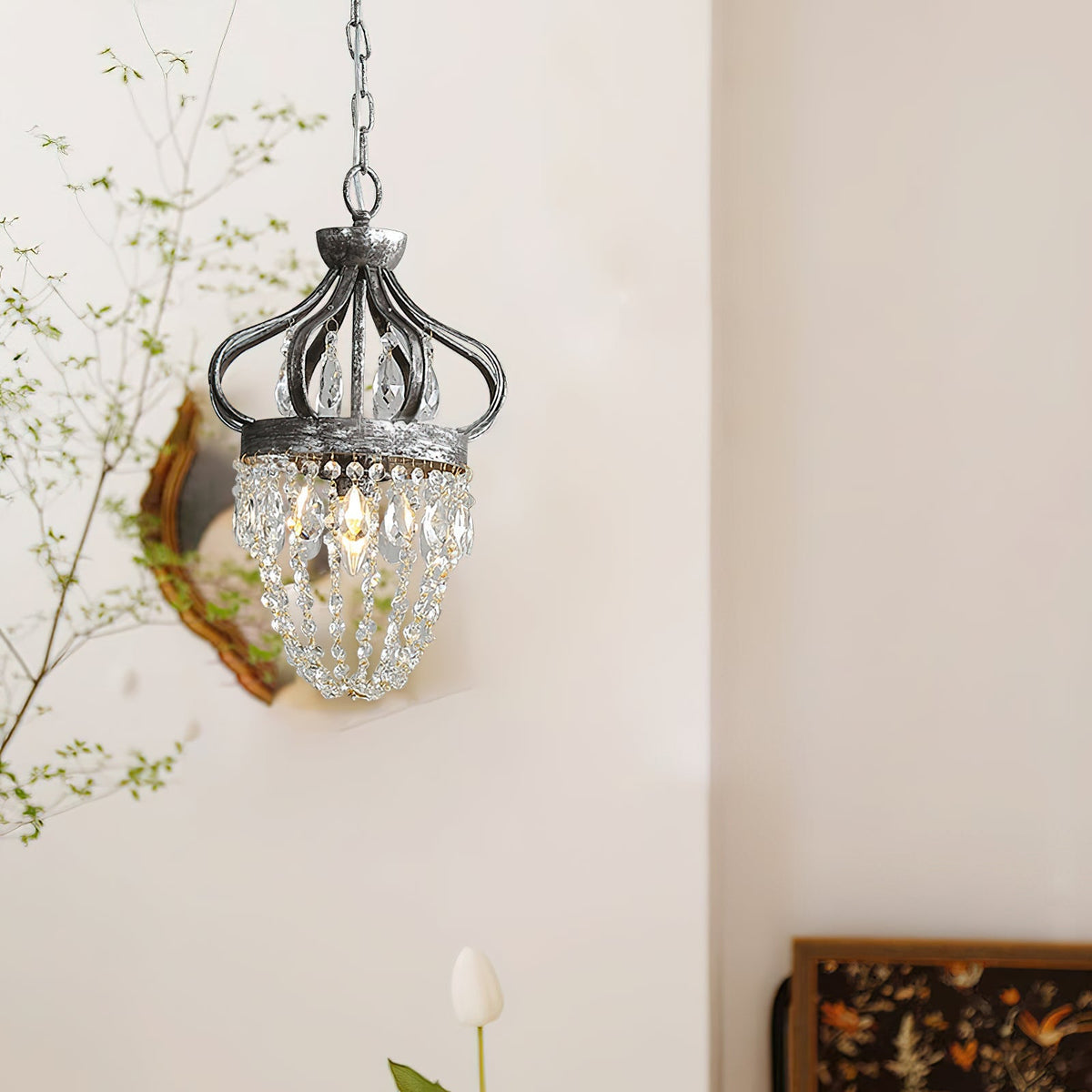 Yimae Tear Drop Chandelier