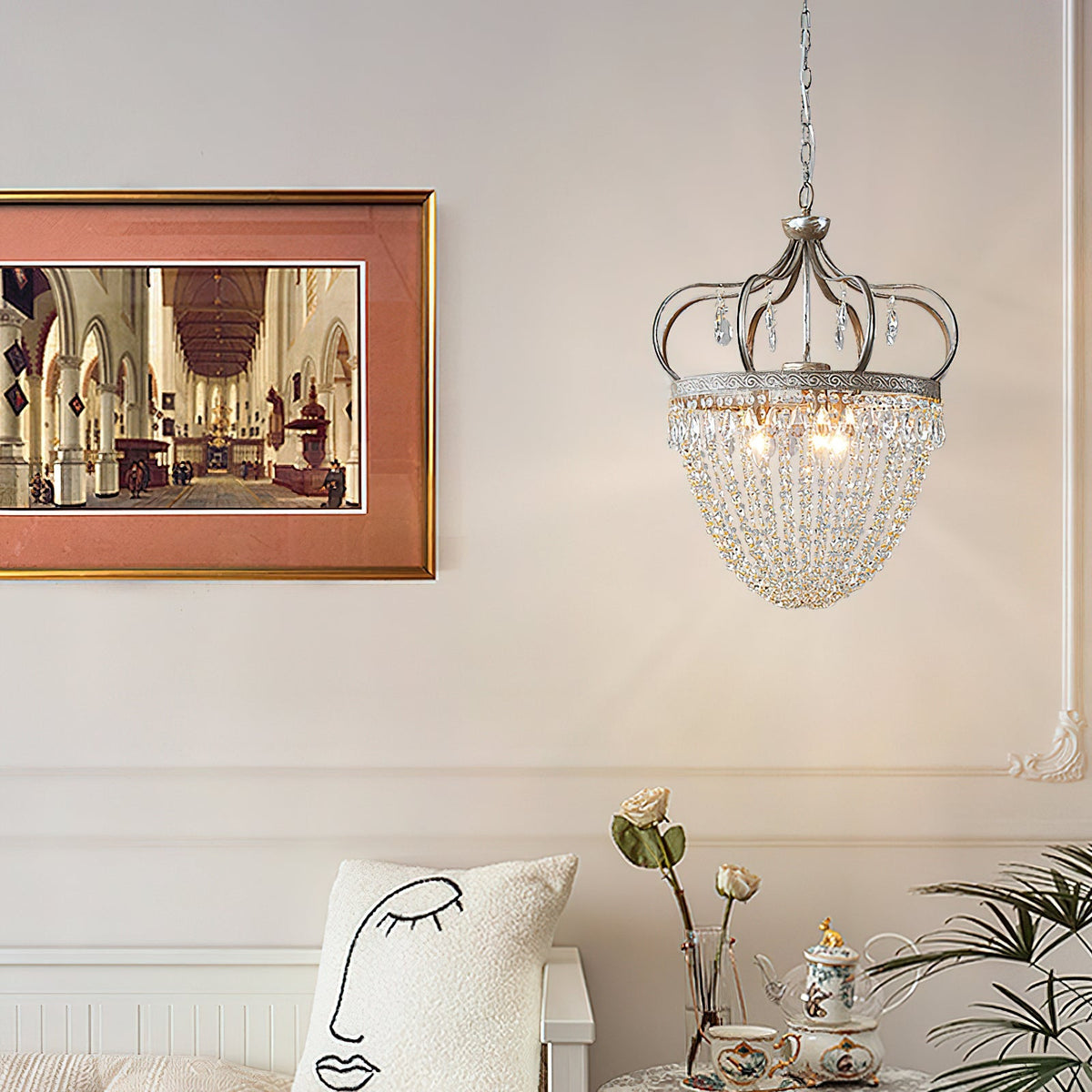 Yimae Tear Drop Chandelier