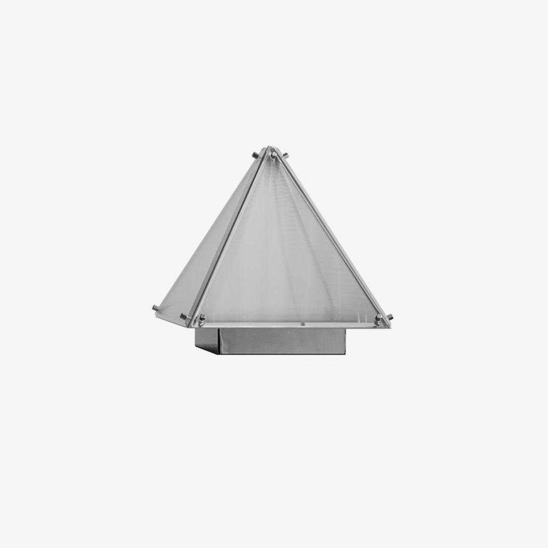 Mymiryre Pyramid Glass Table Lamp