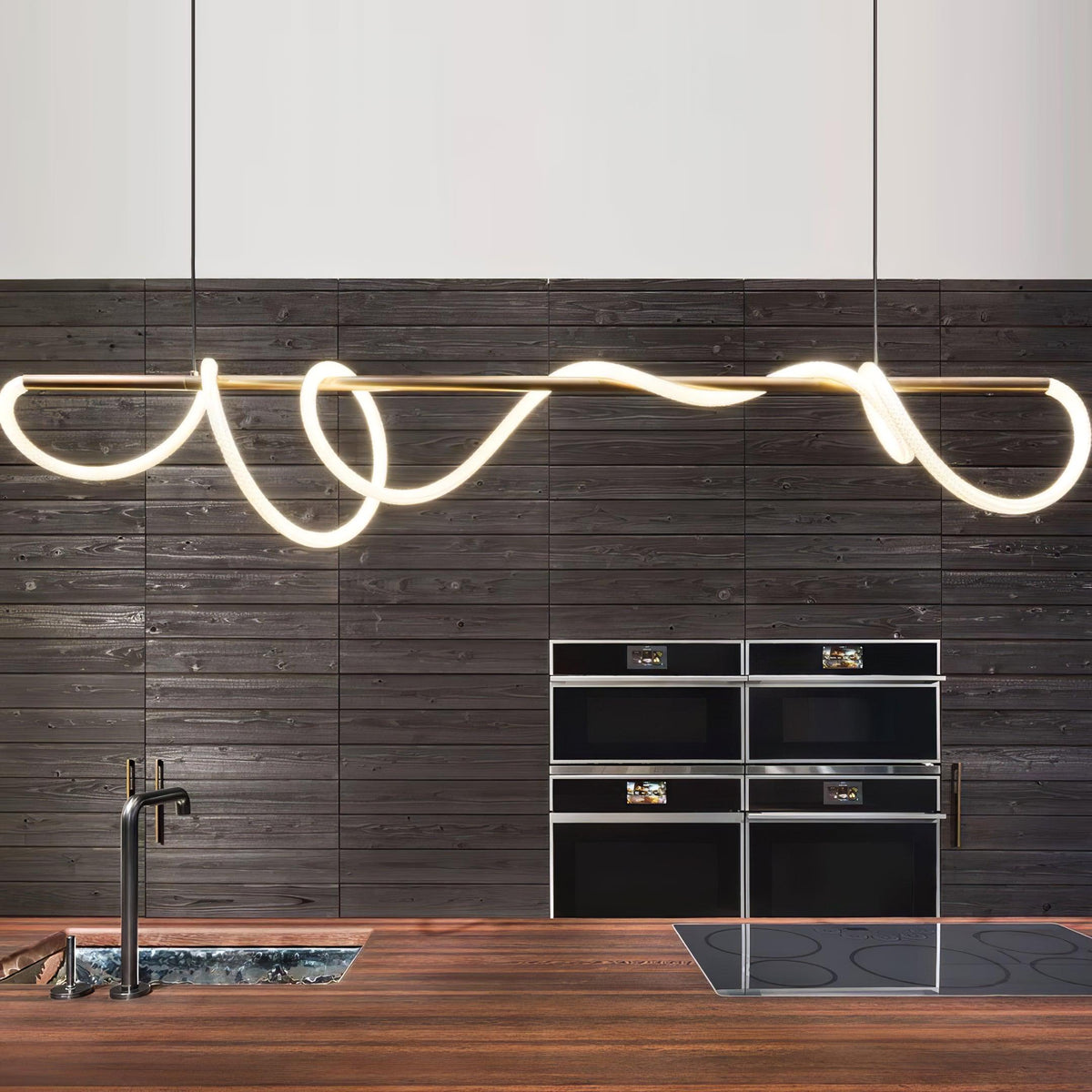 Vocor Chandelier Flexible Silicone Curve Modern Elegant