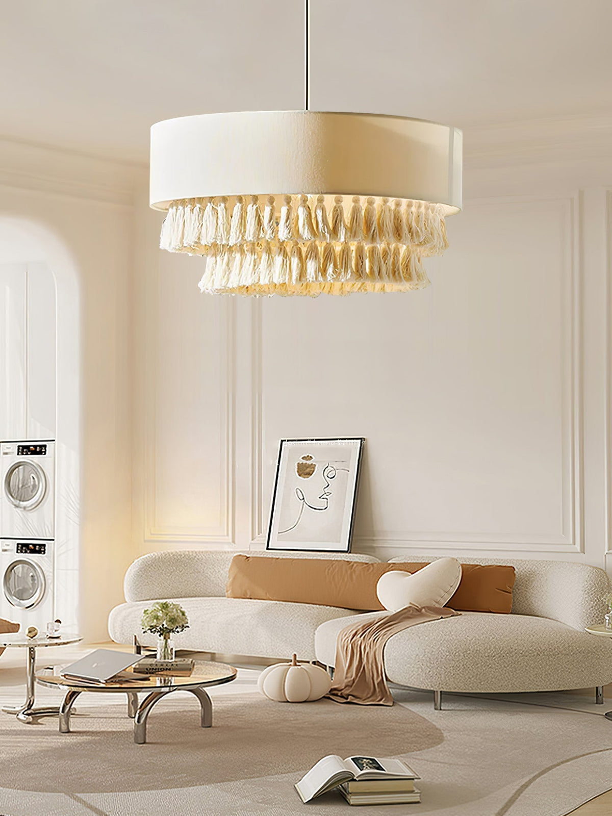 Cicaros Postmodern Luxury Fabric Pendant Lamp